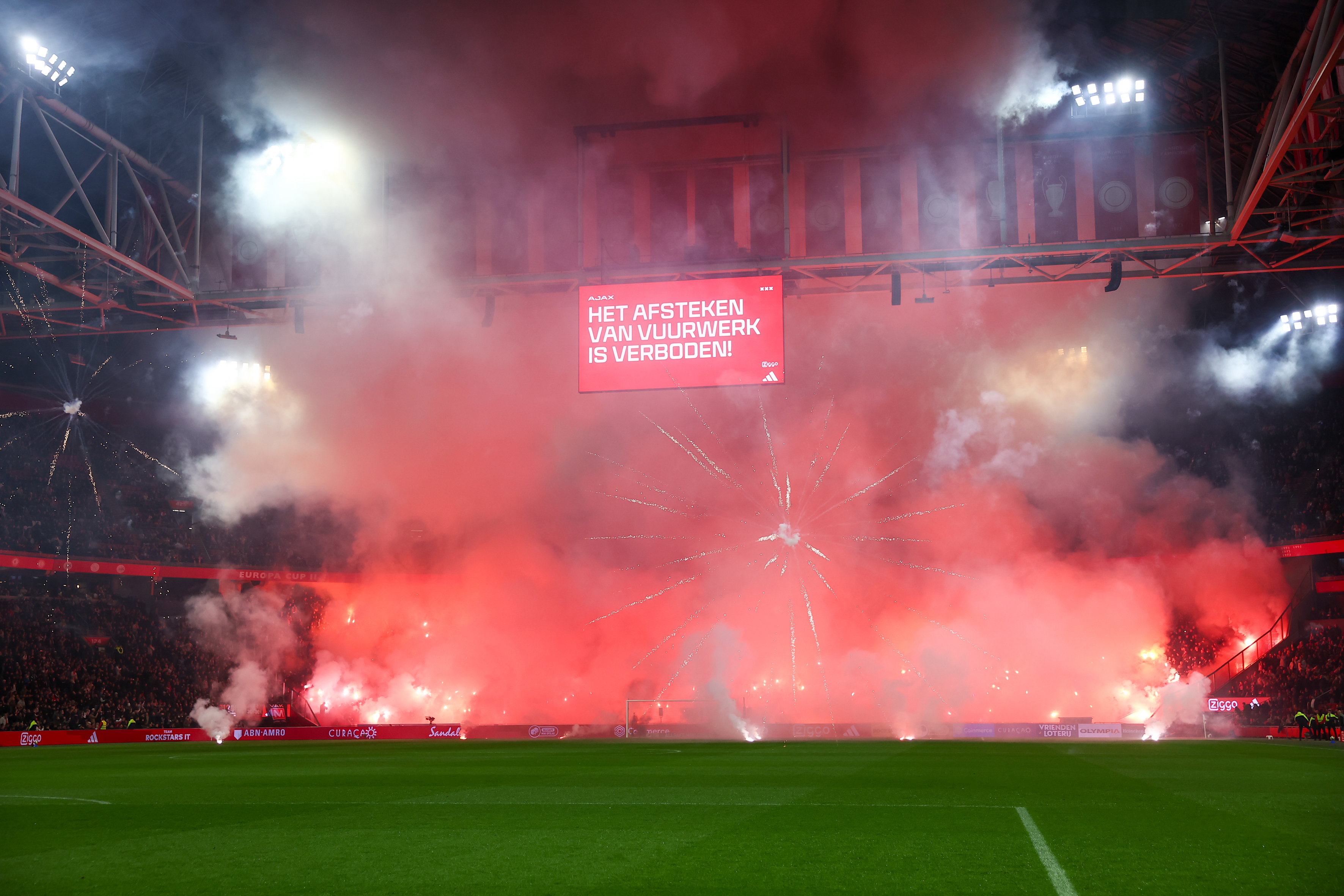 Vuurwerk Ajax