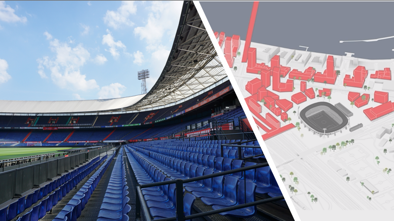 De Kuip ingesloten • Tijd dringt voor Feyenoord: bouwen, renoveren of verhuizen?