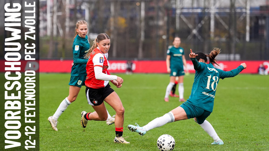 Deel twee van Feyenoord - PEC Zwolle