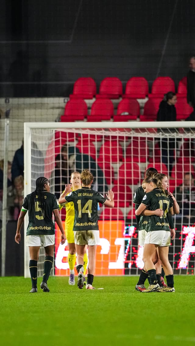 Feyenoord V1 eindigt kalenderjaar met knap gelijkspel in Eindhoven