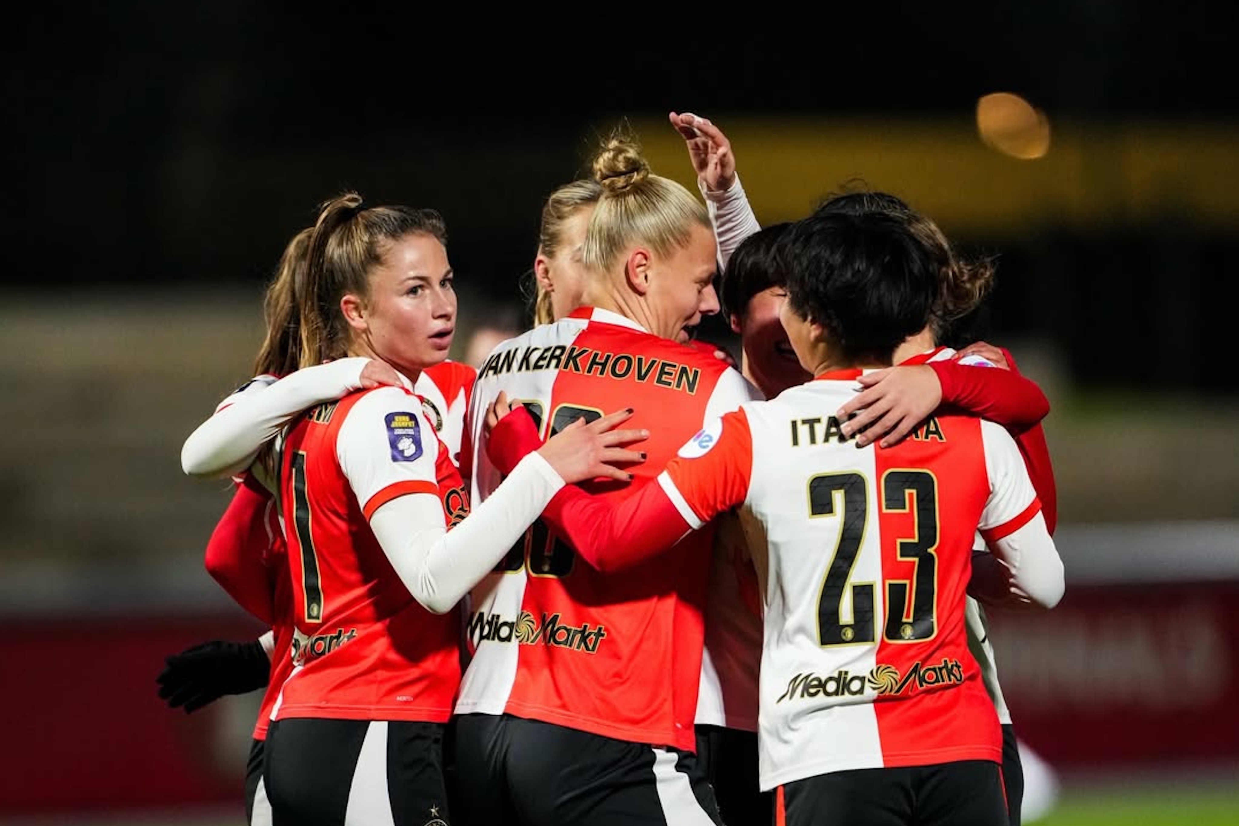 Competitieprogramma tweede seizoenshelft Feyenoord Vrouwen bekend