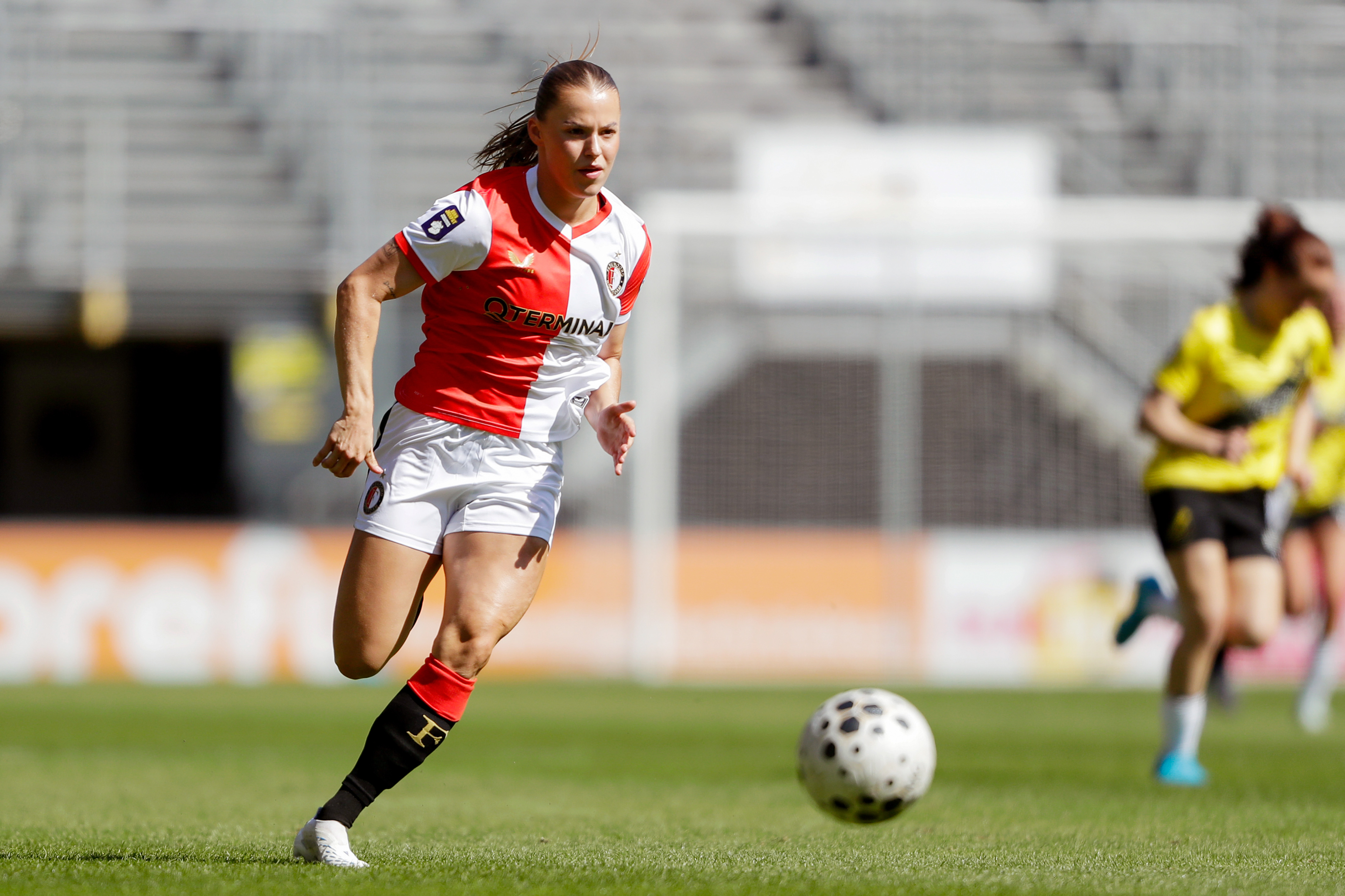 Fleur Stoit voorlopig uitgeschakeld met enkelblessure