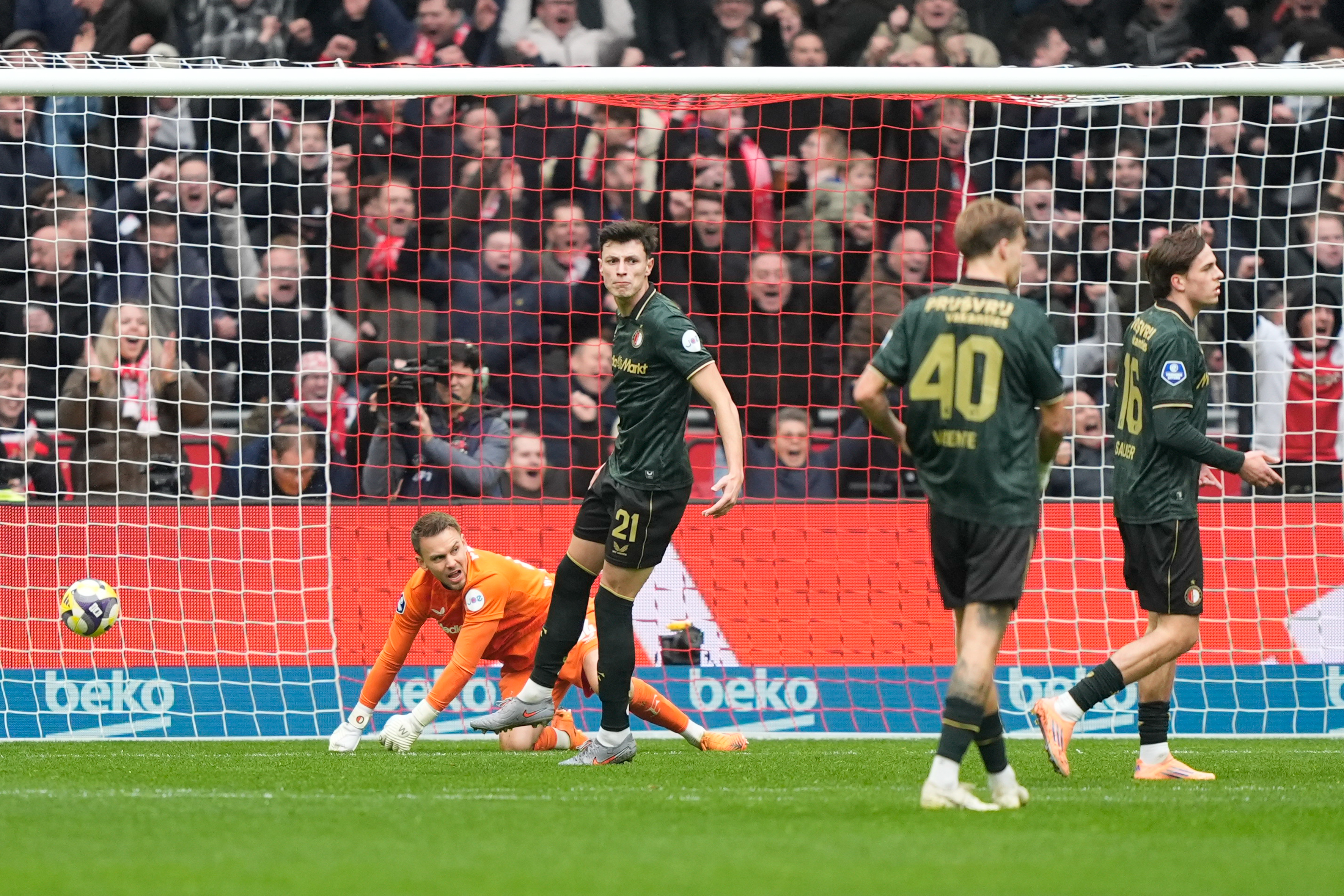 Beoordeel de spelers van Feyenoord na de verloren Klassieker tegen Ajax