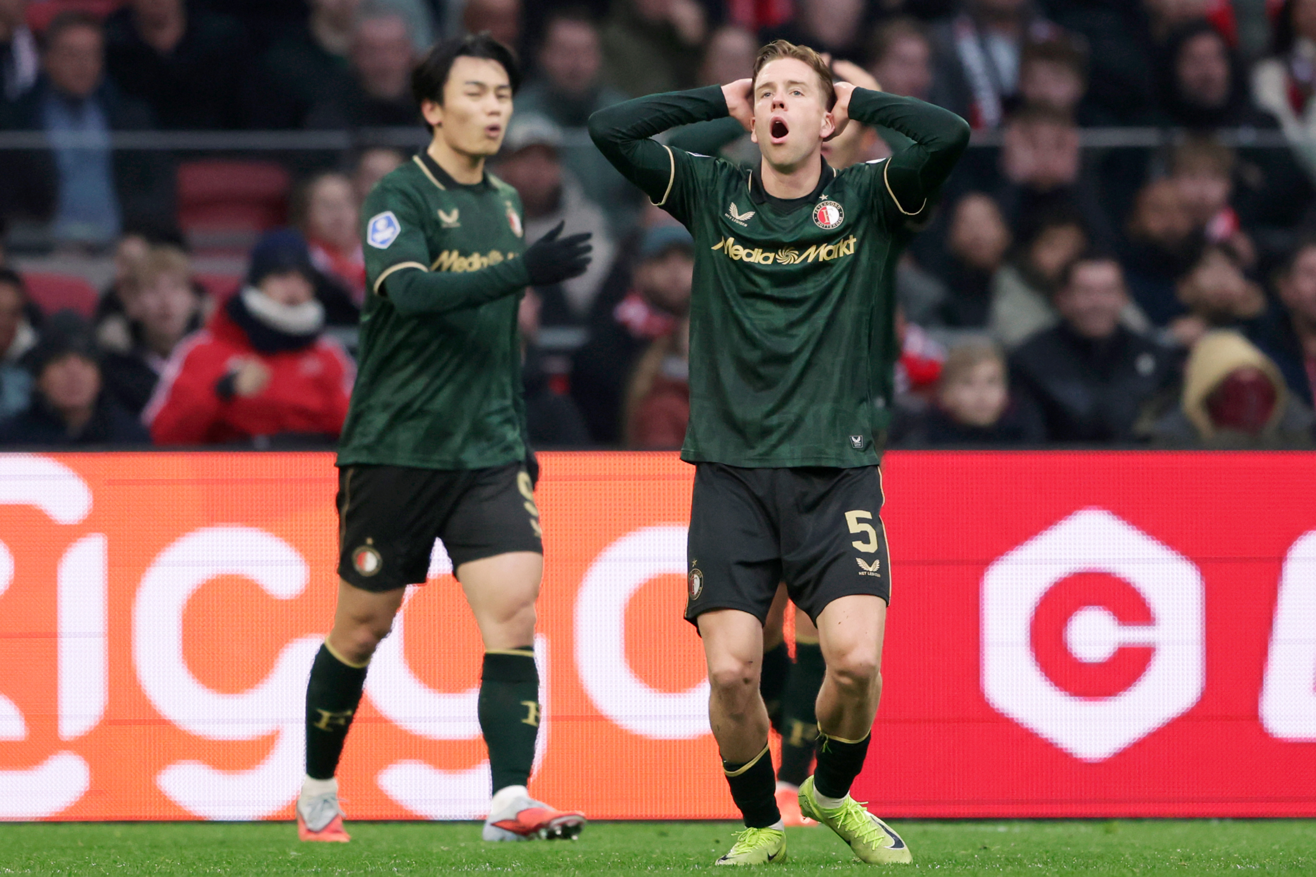 Cijfers • Het Legioen fileert Feyenoord: één voldoende