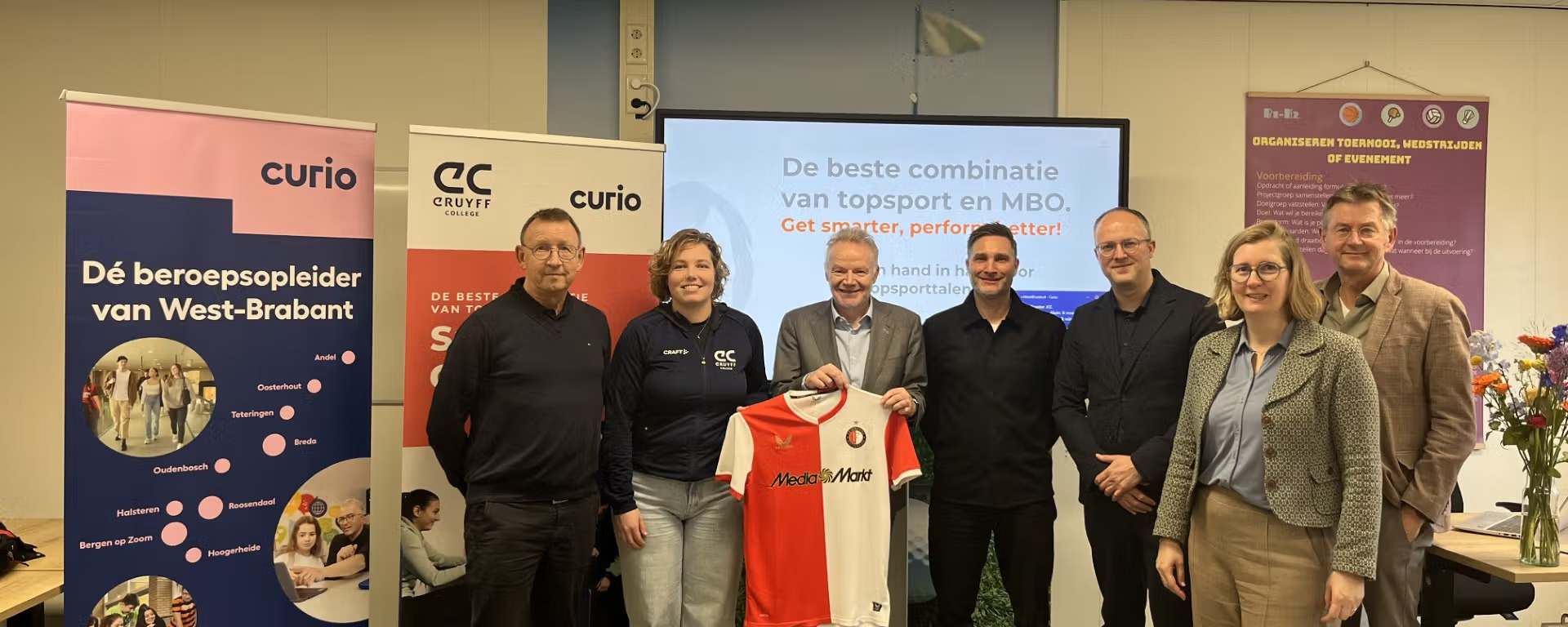 Feyenoord Academy start samenwerking met Johan Cruyff College