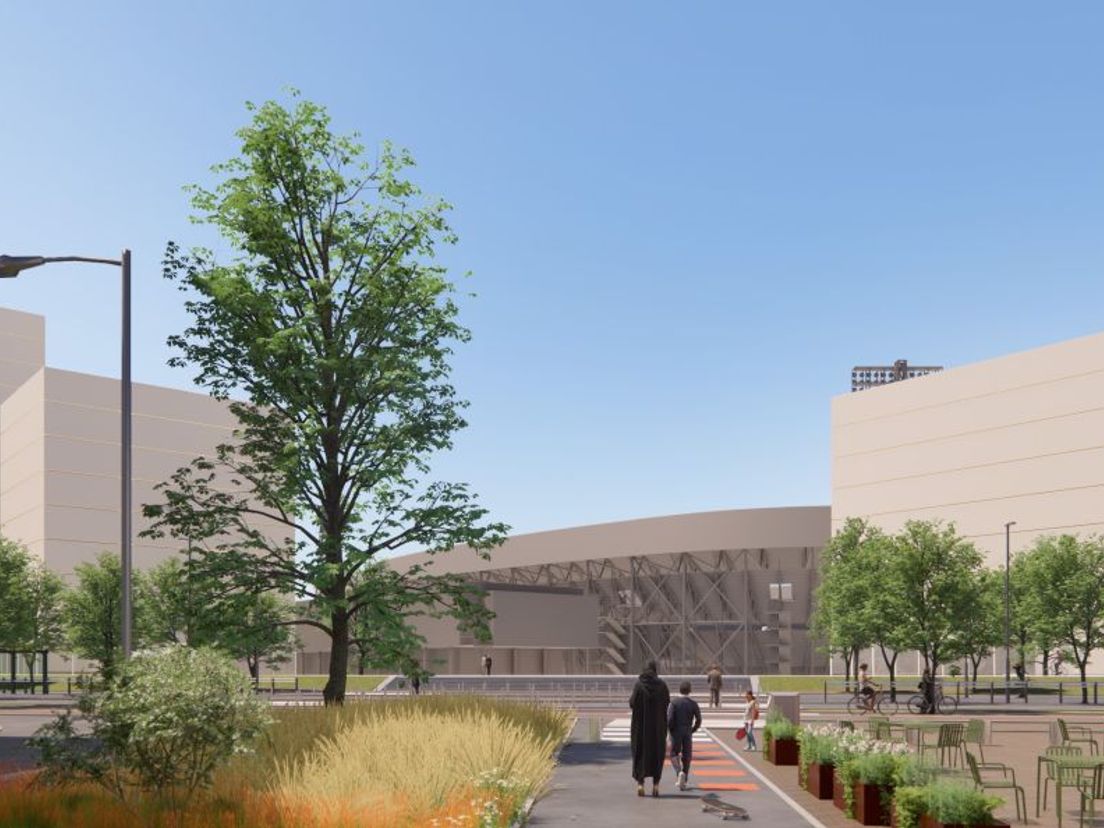 Feyenoord claimt gebied rondom De Kuip in nieuwe plannen