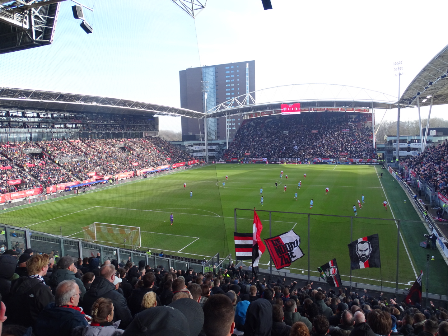 Foto's FC Utrecht - Feyenoord (0-1)