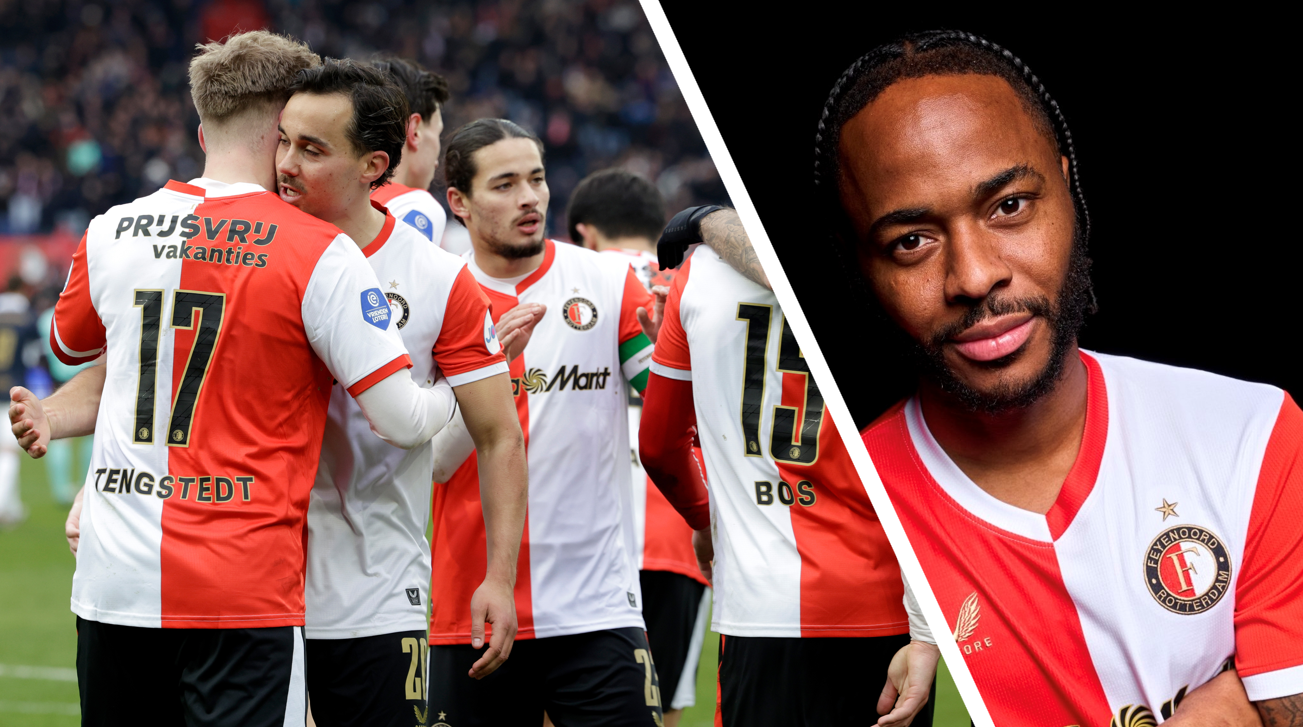 Feyenoord klettert van de Sterling-wolk, oude kwalen niet verdwenen
