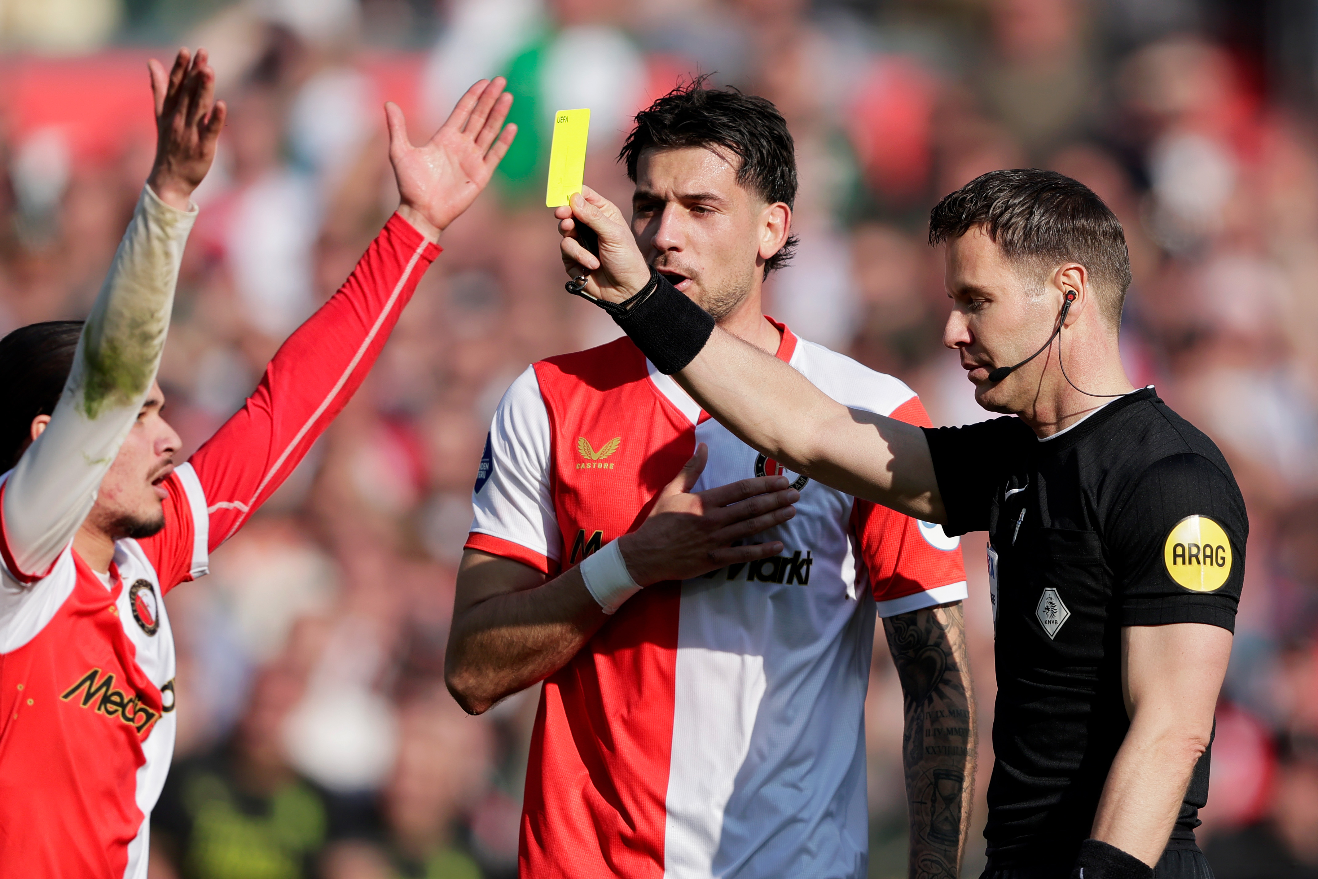 Makkelie fluit competitieduel tussen Feyenoord en FC Groningen in De Kuip