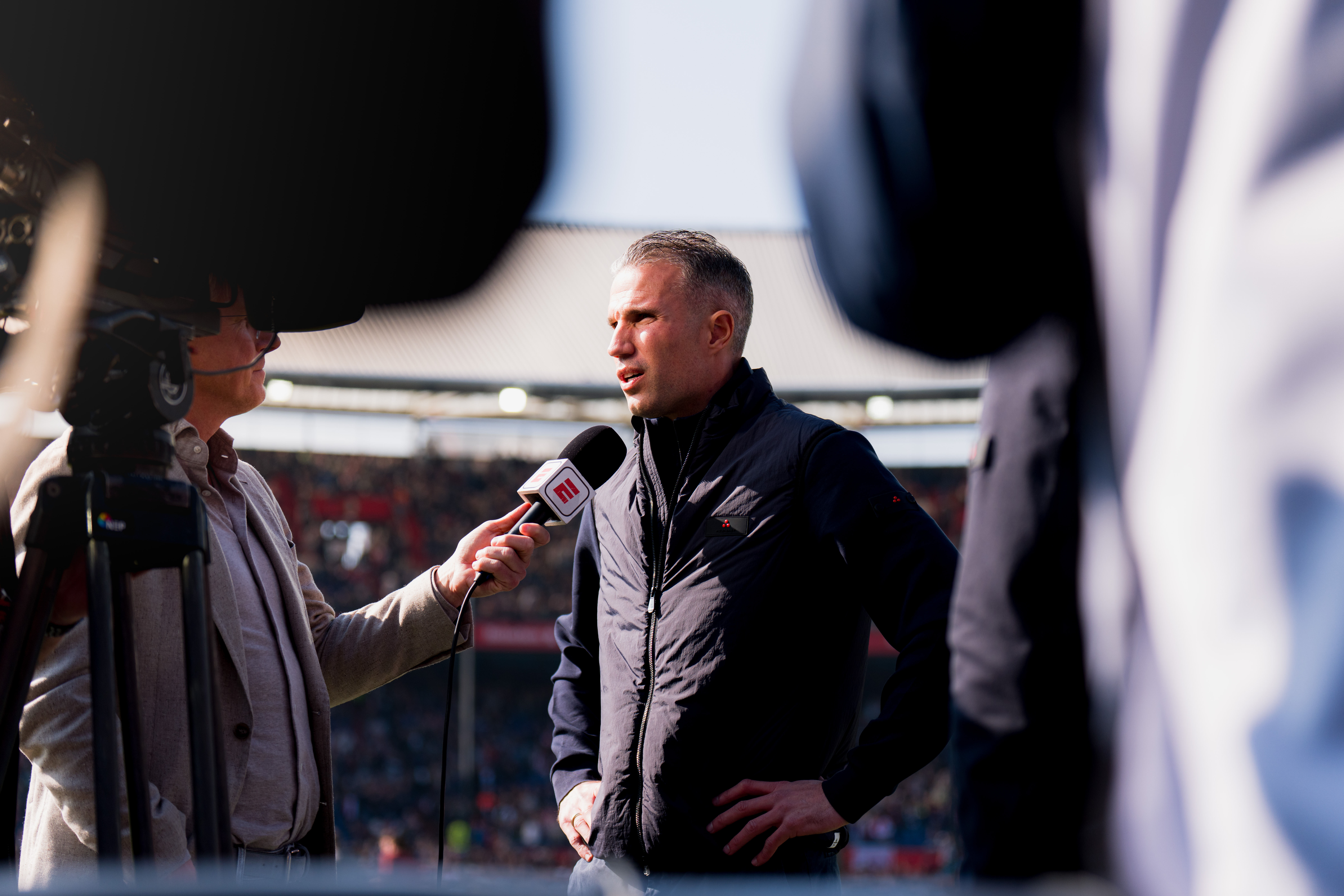 Van Persie in gesprek met ESPN