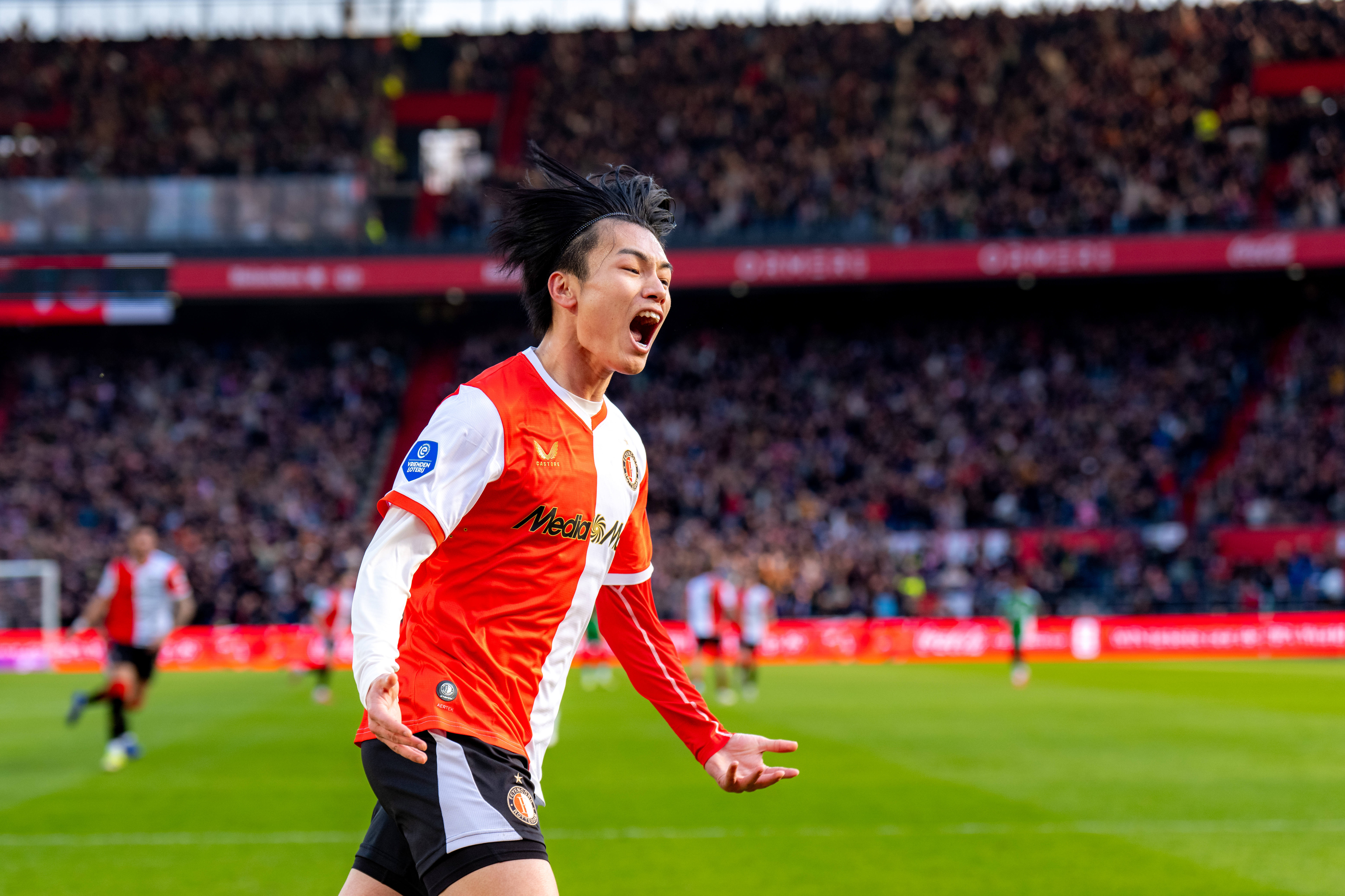 Excelsior-trainer vol lof over Ueda: "by far de beste spits van de Eredivisie"