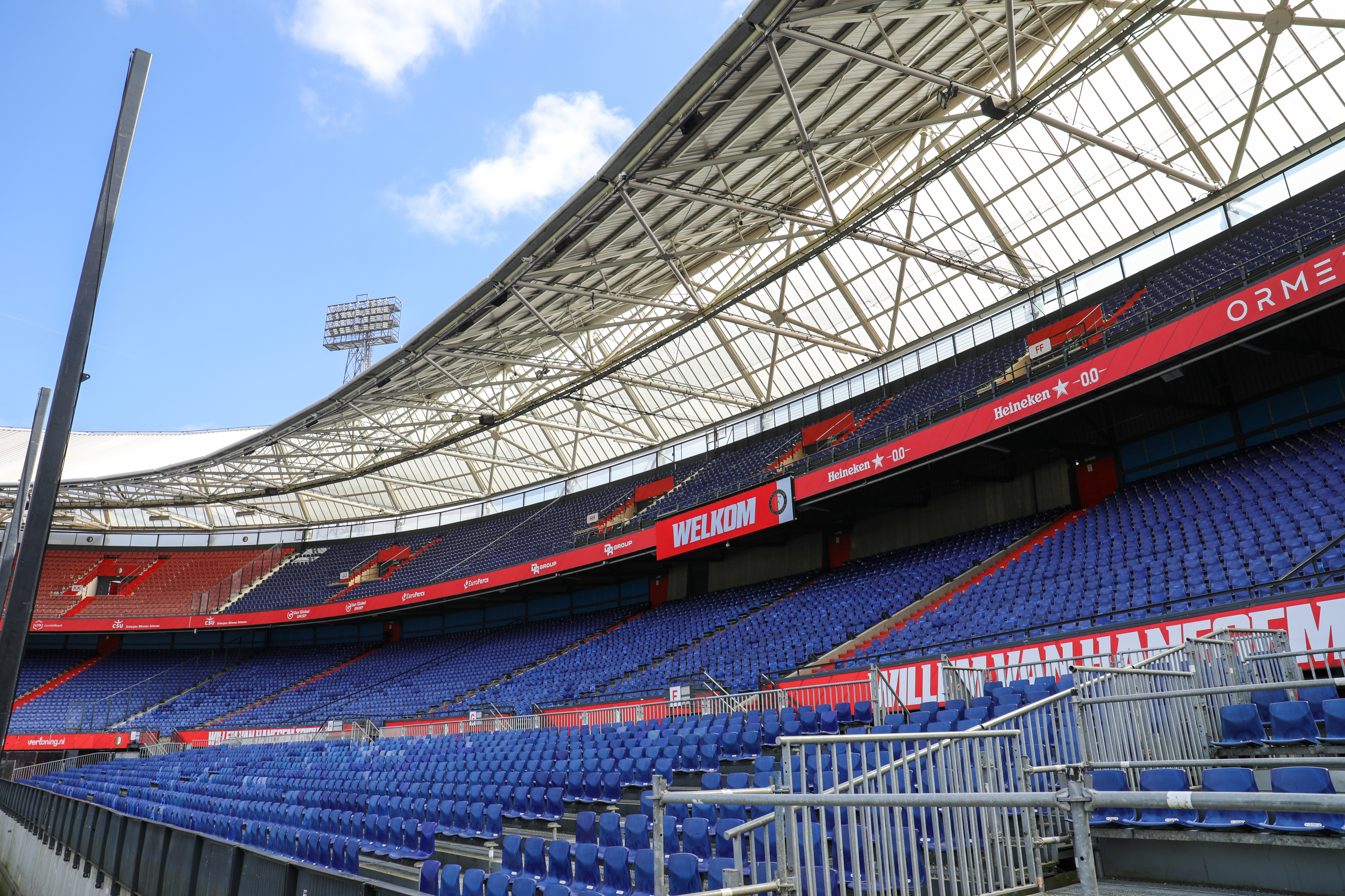 Hitteprotocol van kracht bij oefenduel Feyenoord - Club Brugge