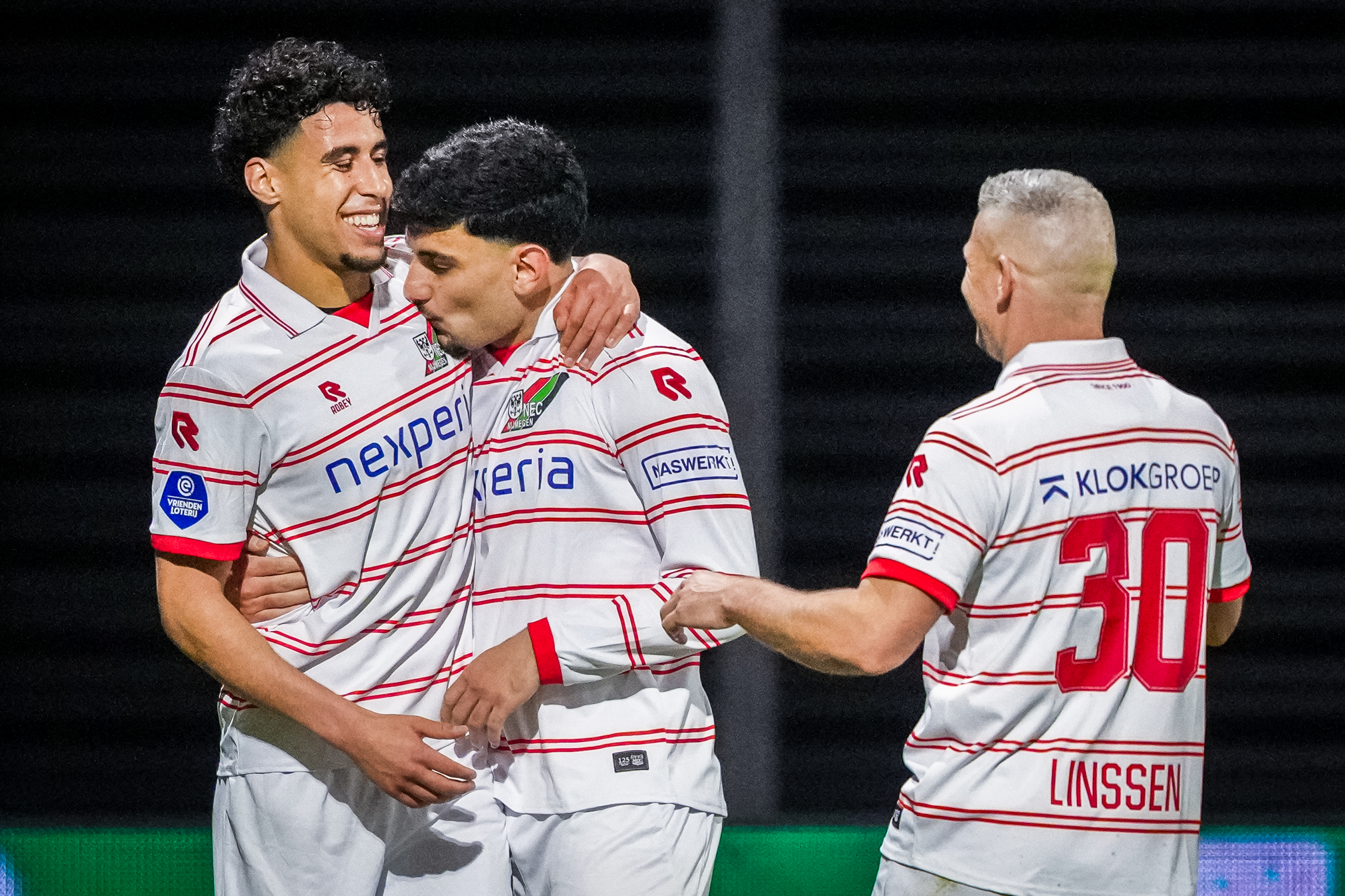 Sami Ouaissa en Bryan Linssen (N.E.C.)