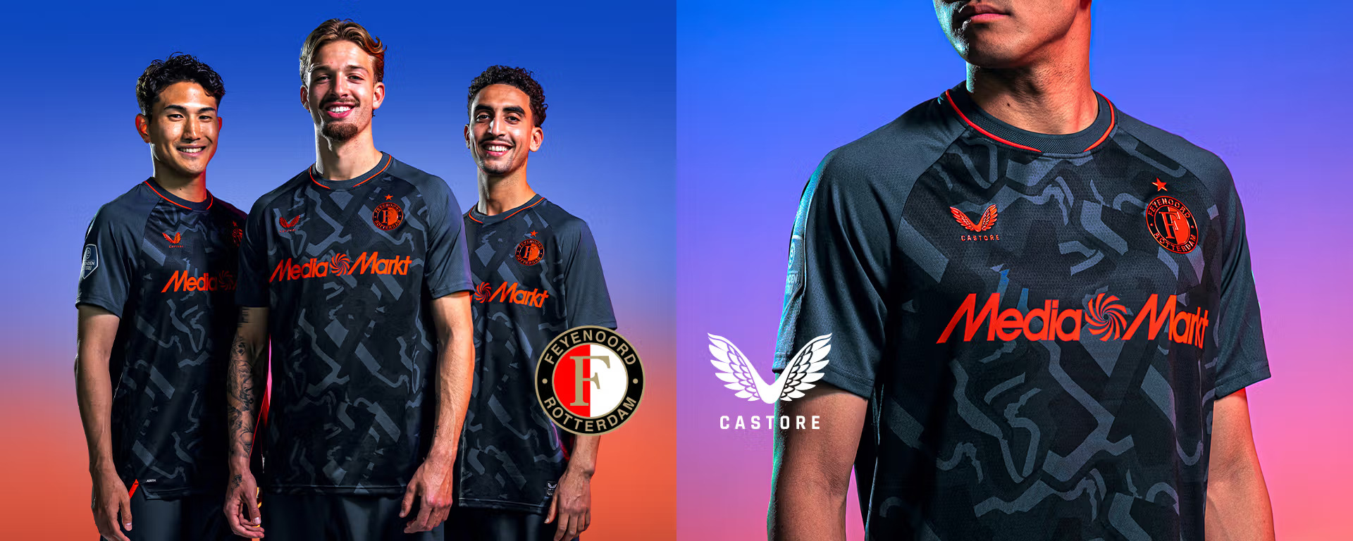 Dit is het derde tenue van Feyenoord voor het seizoen 2026/2027