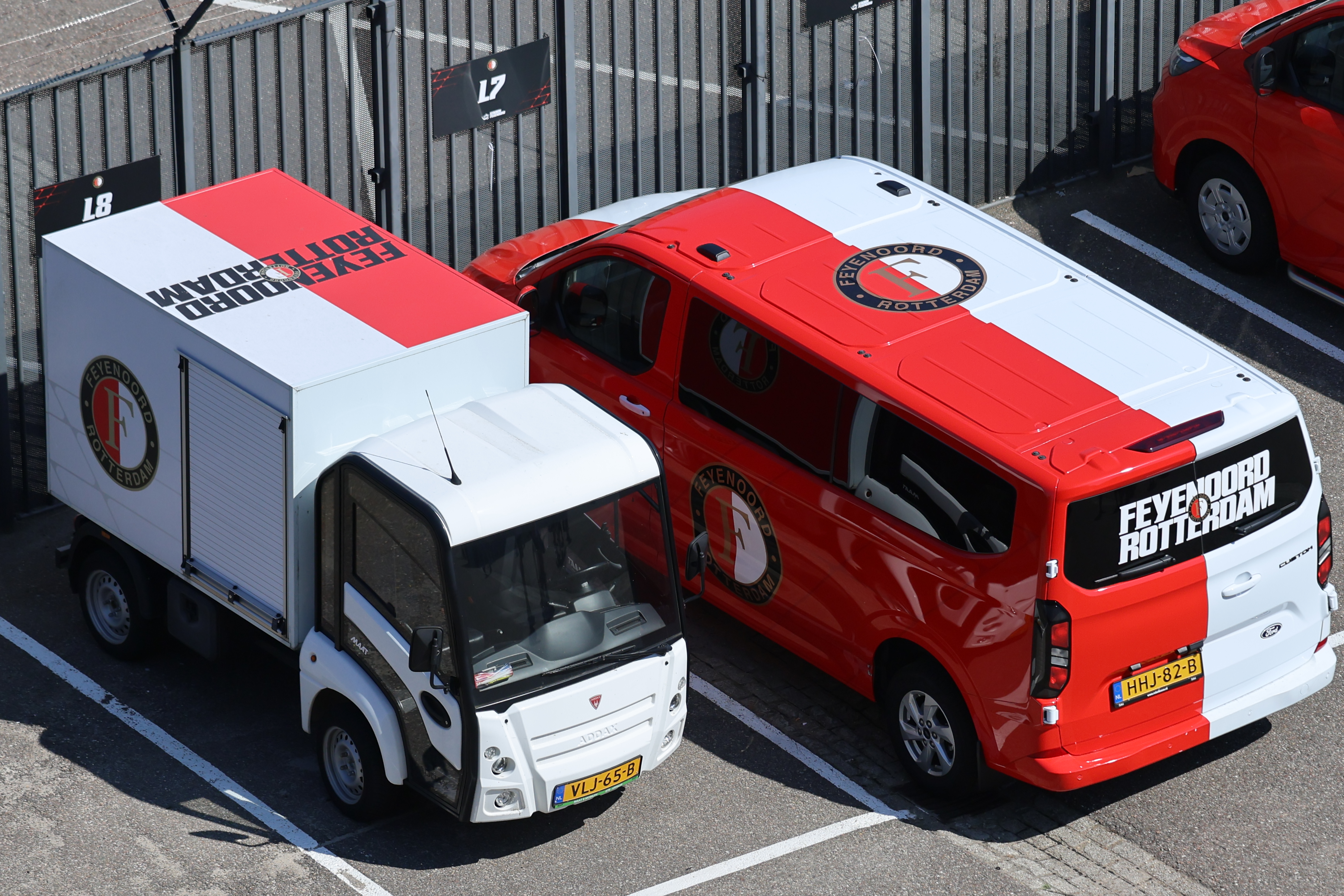 Feyenoord auto's - Jim Breeman Sports Photography