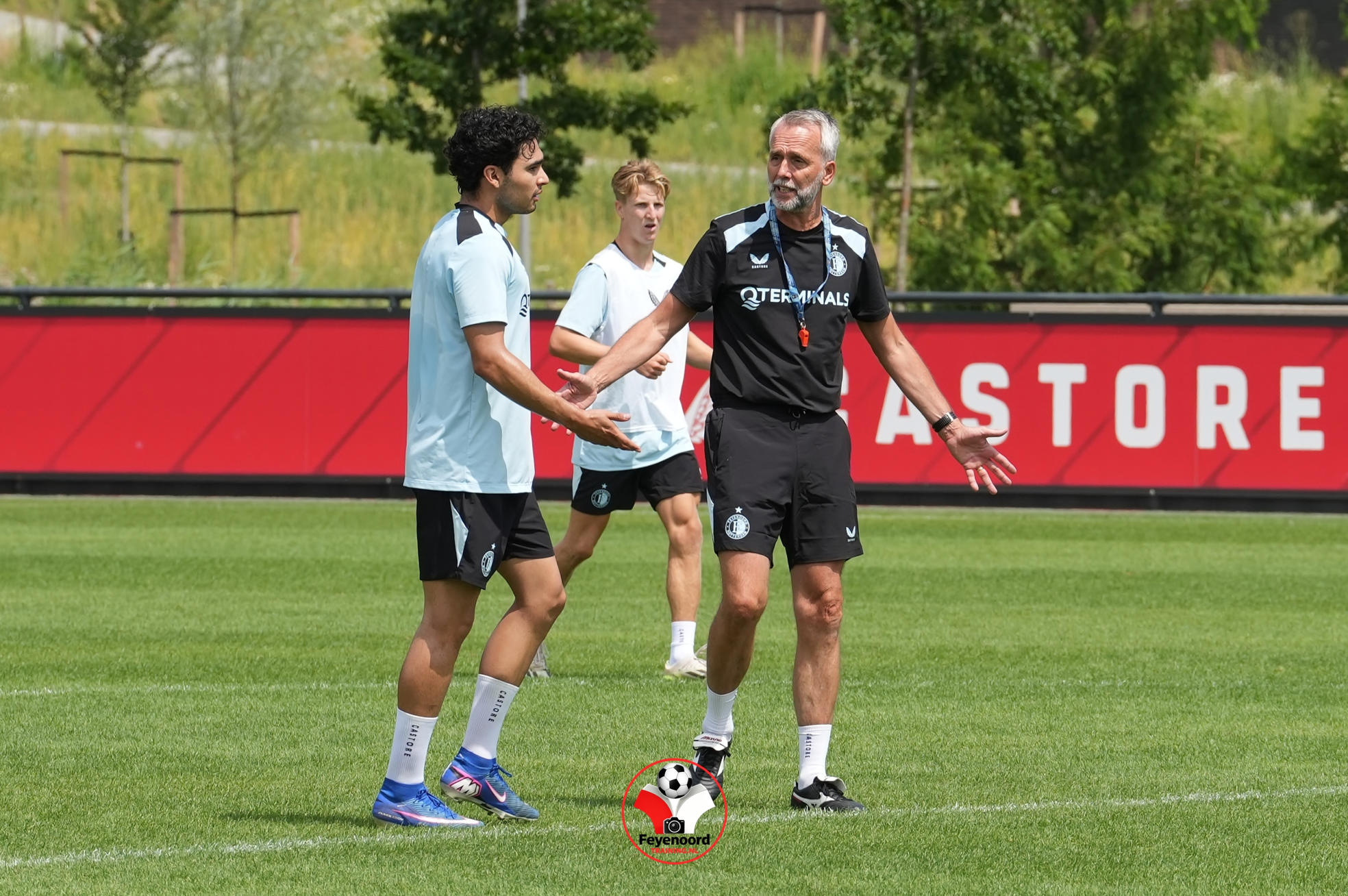 Poldervaart leidt eerste training Feyenoord O21; Stéphano Carrillo en Dani Slory van de partij