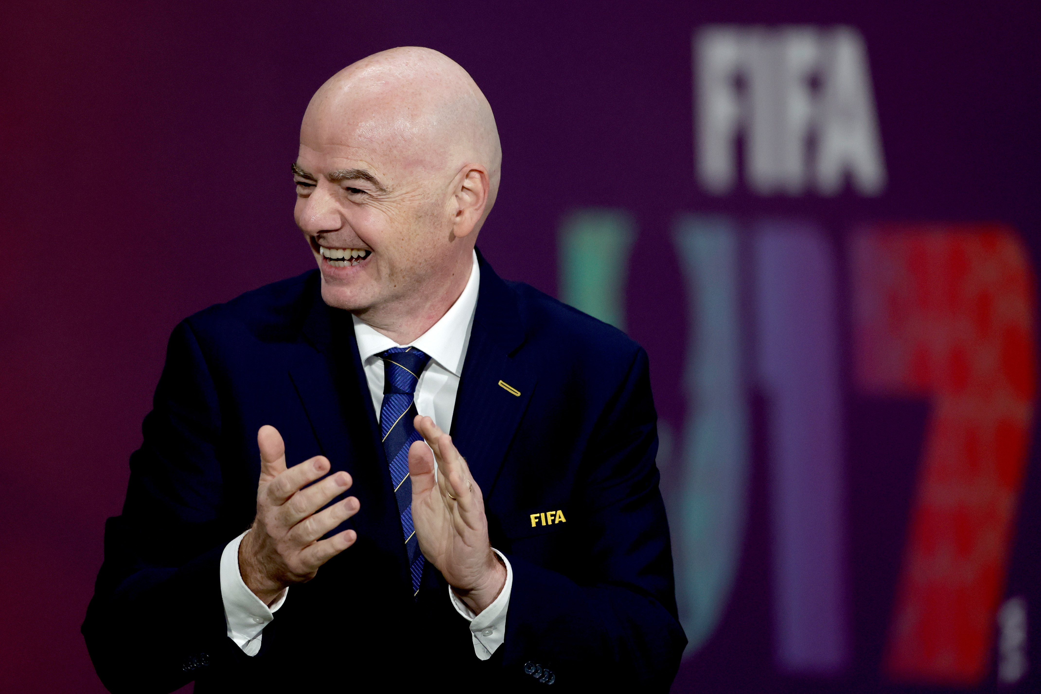 FIFA president Gianni Infantino