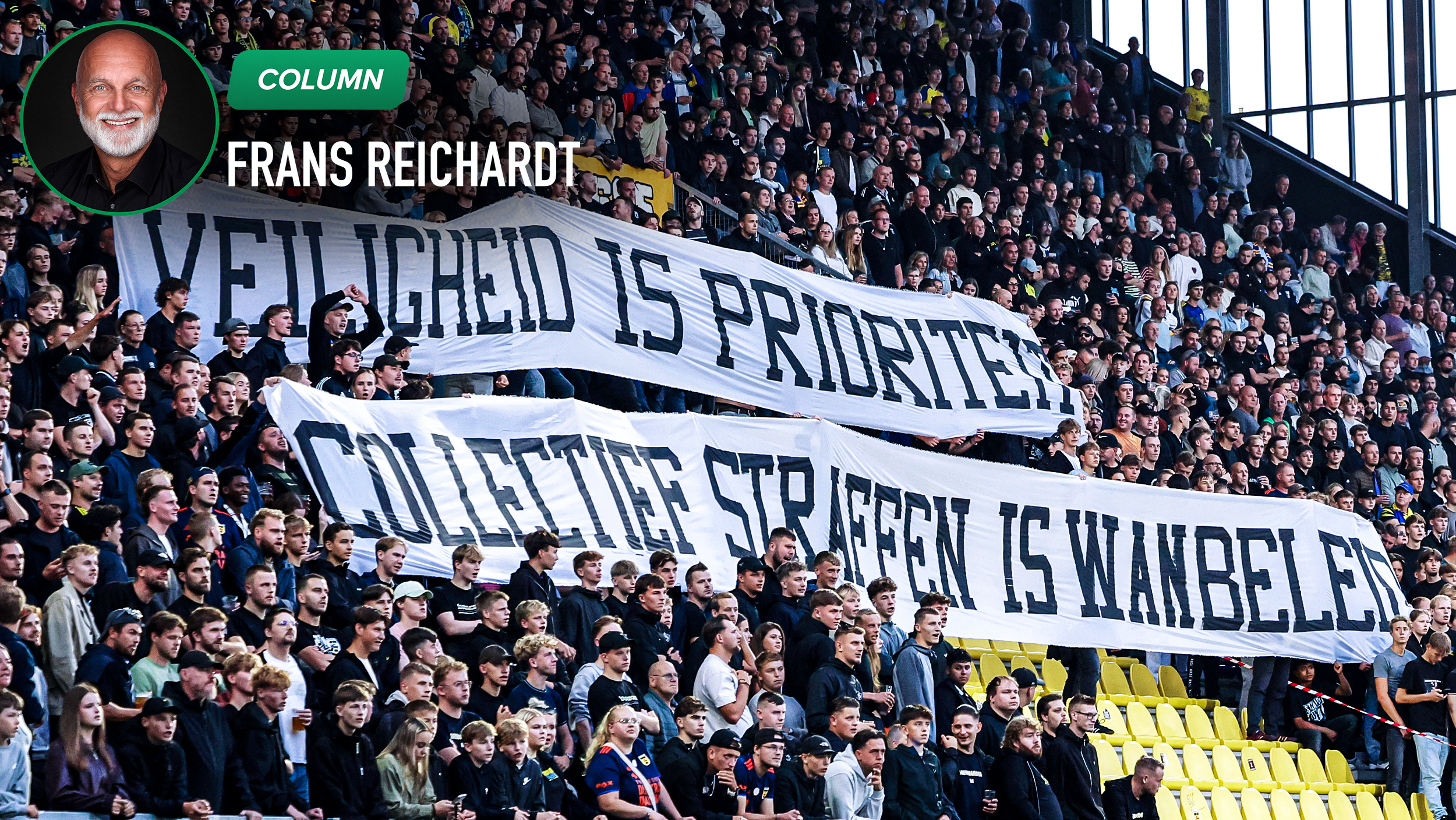 Column • Zeven woorden brachten de mediahysterie terug tot normale proporties