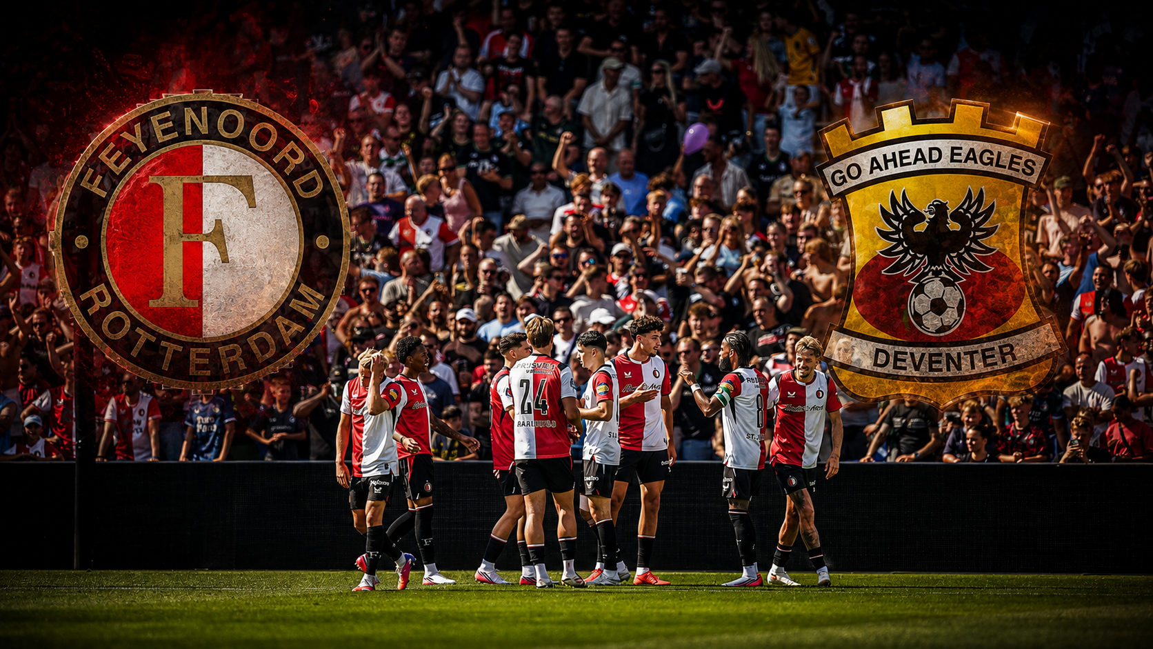 LIVE • Opstellingen Feyenoord en Go Ahead Eagles bekend!