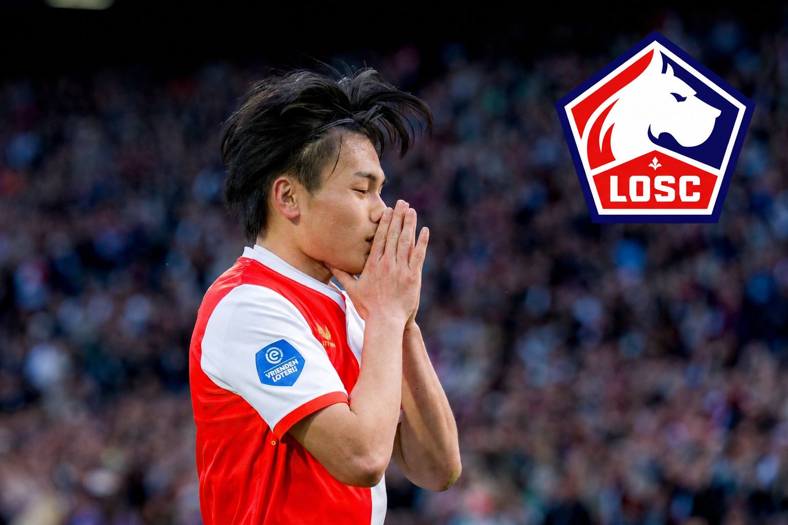 Feyenoord en Lille OSC naderen akkoord over transfer Ayase Ueda