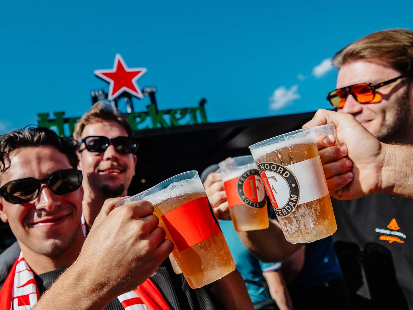 Feyenoord organiseert Supportersplein voorafgaand aan thuisduel met AZ