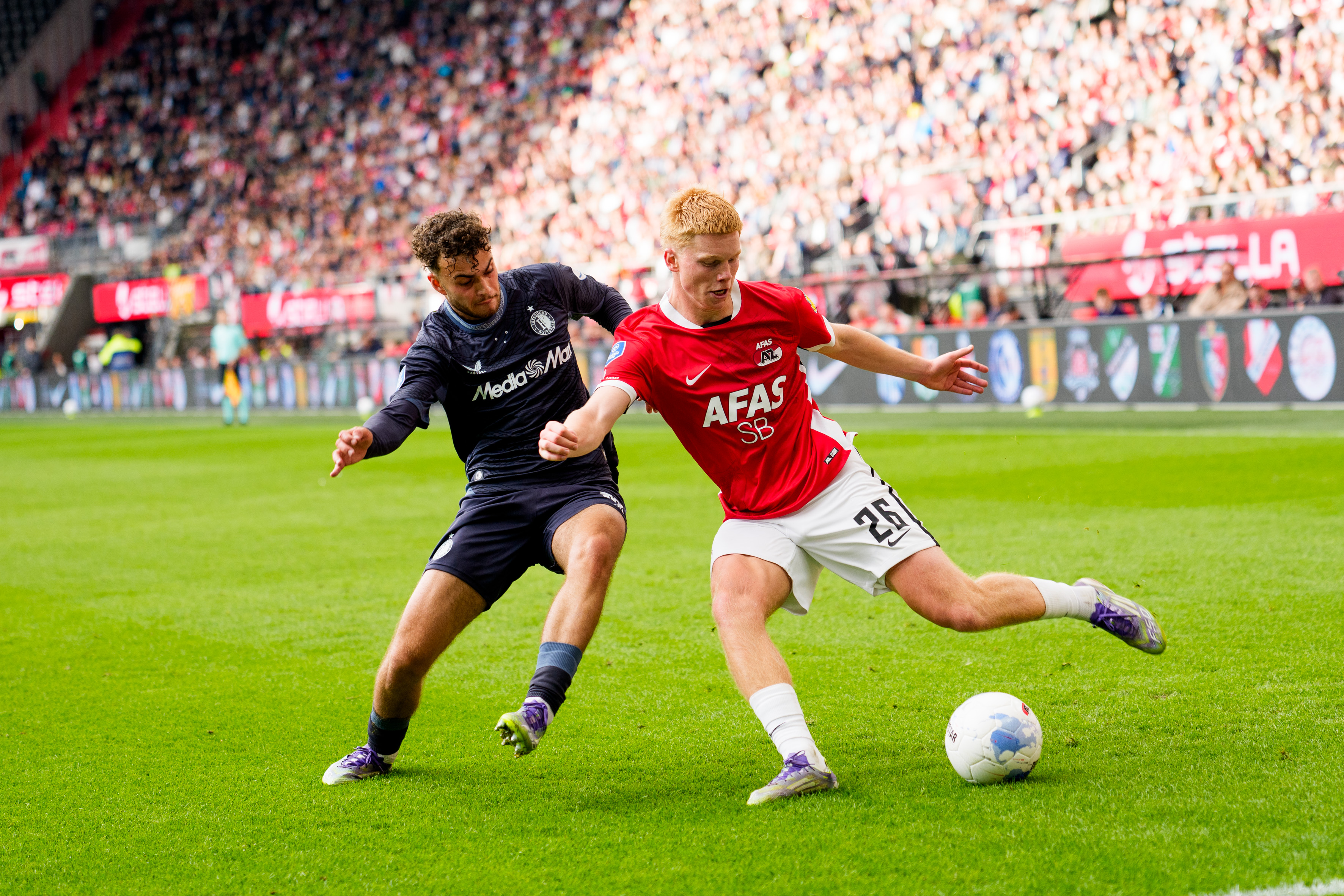 AZ moet Kees Smit wekenlang missen: middenvelder ontbreekt tegen Feyenoord