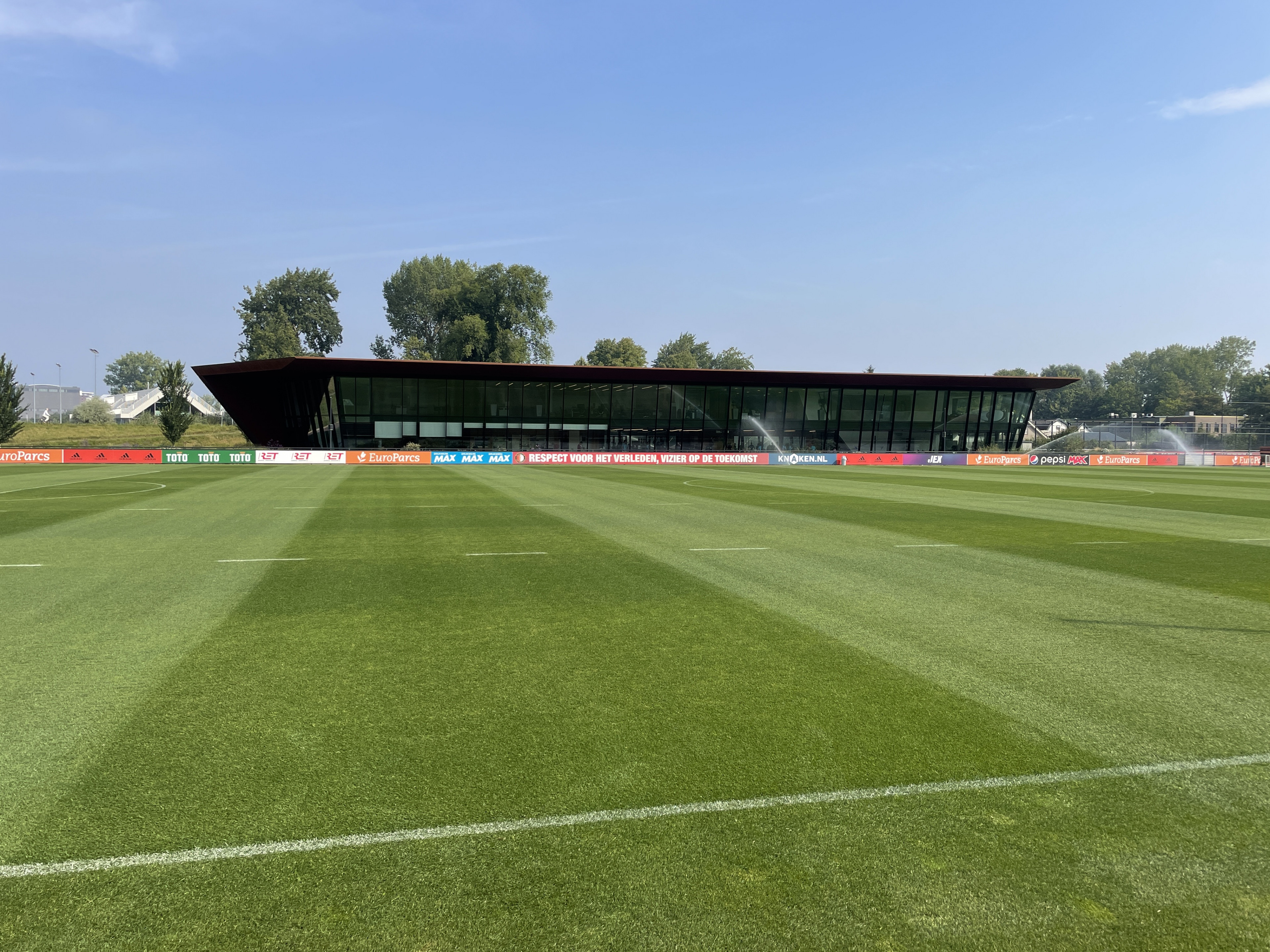 Eerste openbare training woensdag 3 juli