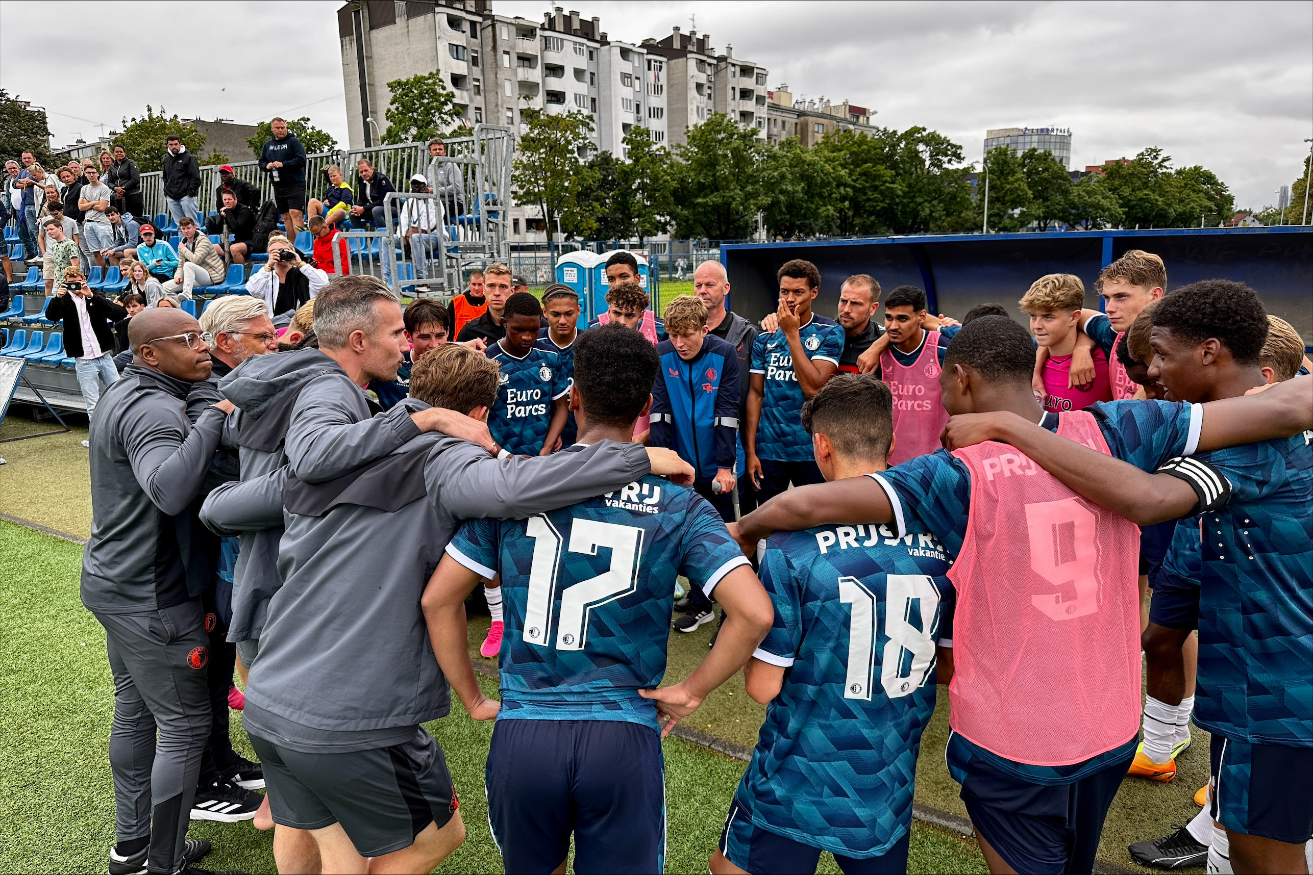 Feyenoord Onder 18 bereikt finale in Zagreb