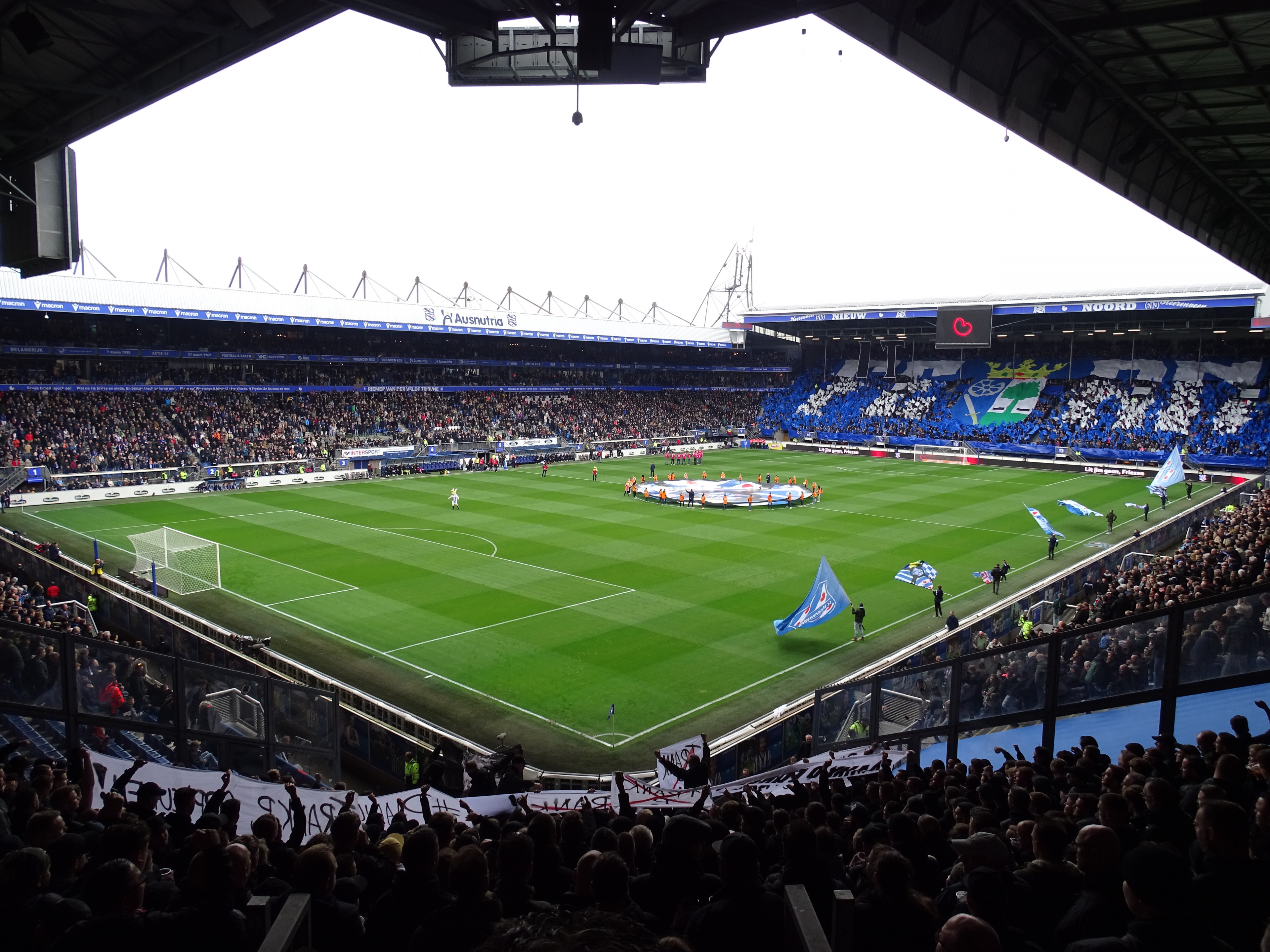 Sc Heerenveen neemt maatregelen voor duel met Feyenoord