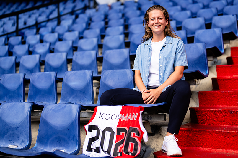 Feyenoord bevestigt contractverlenging Sanne Koopman
