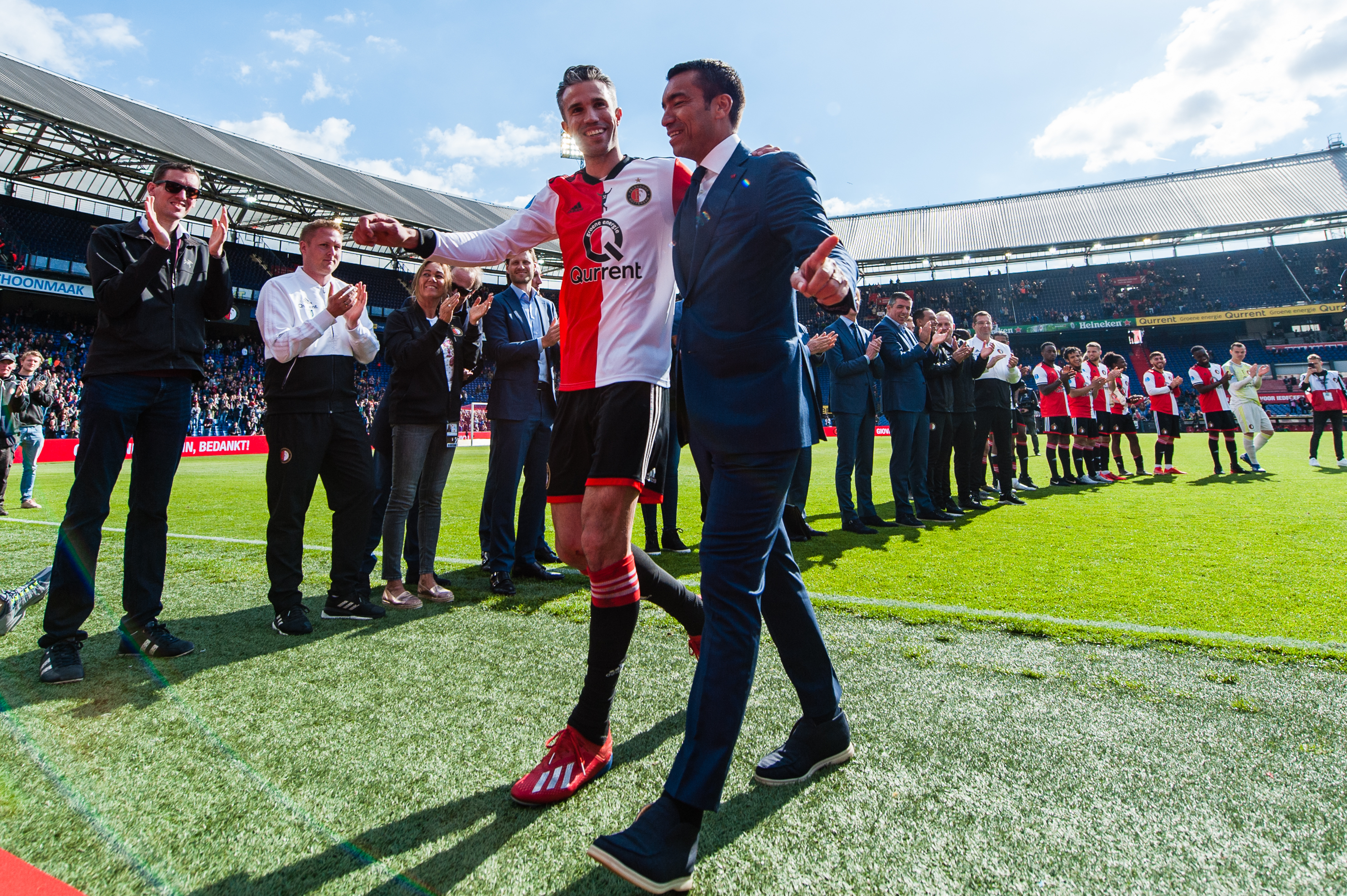"Als het goed gaat met Robin, gaat het goed met Feyenoord"