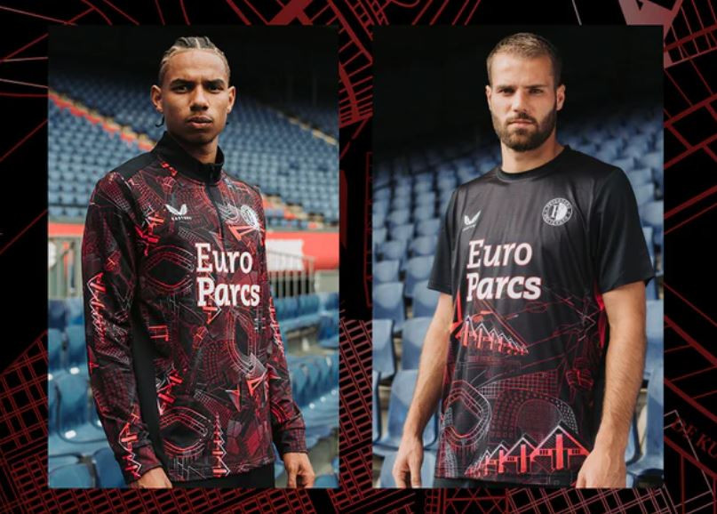 Feyenoord en Castore komen met nieuwe 'Stadium Collection' kledinglijn