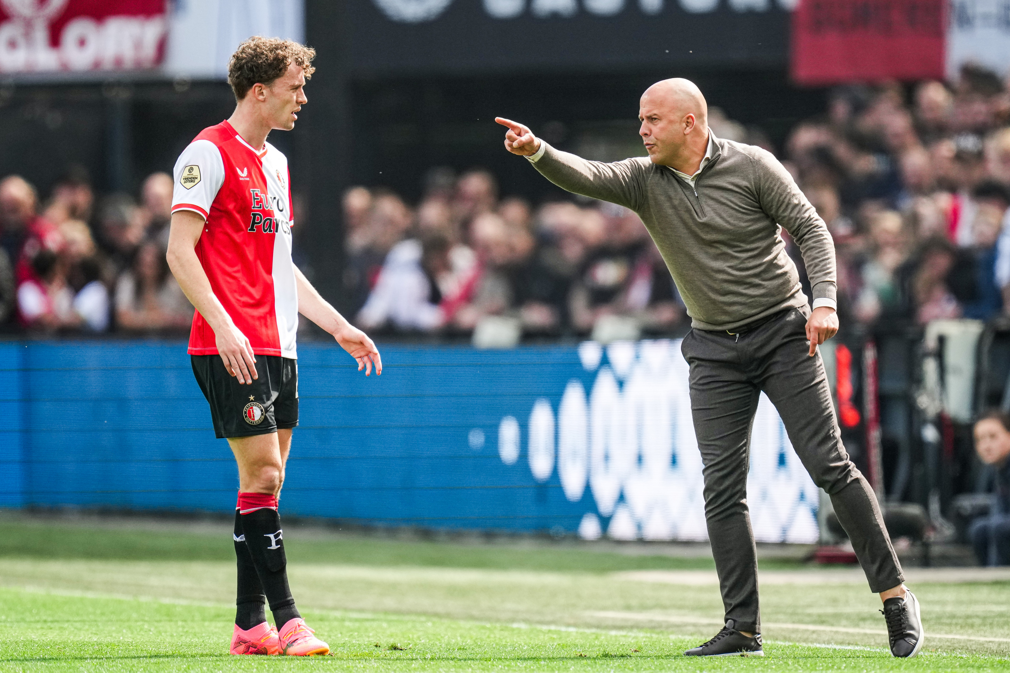 Slot blij voor Wieffer: "Fantastisch voor hem en Feyenoord"