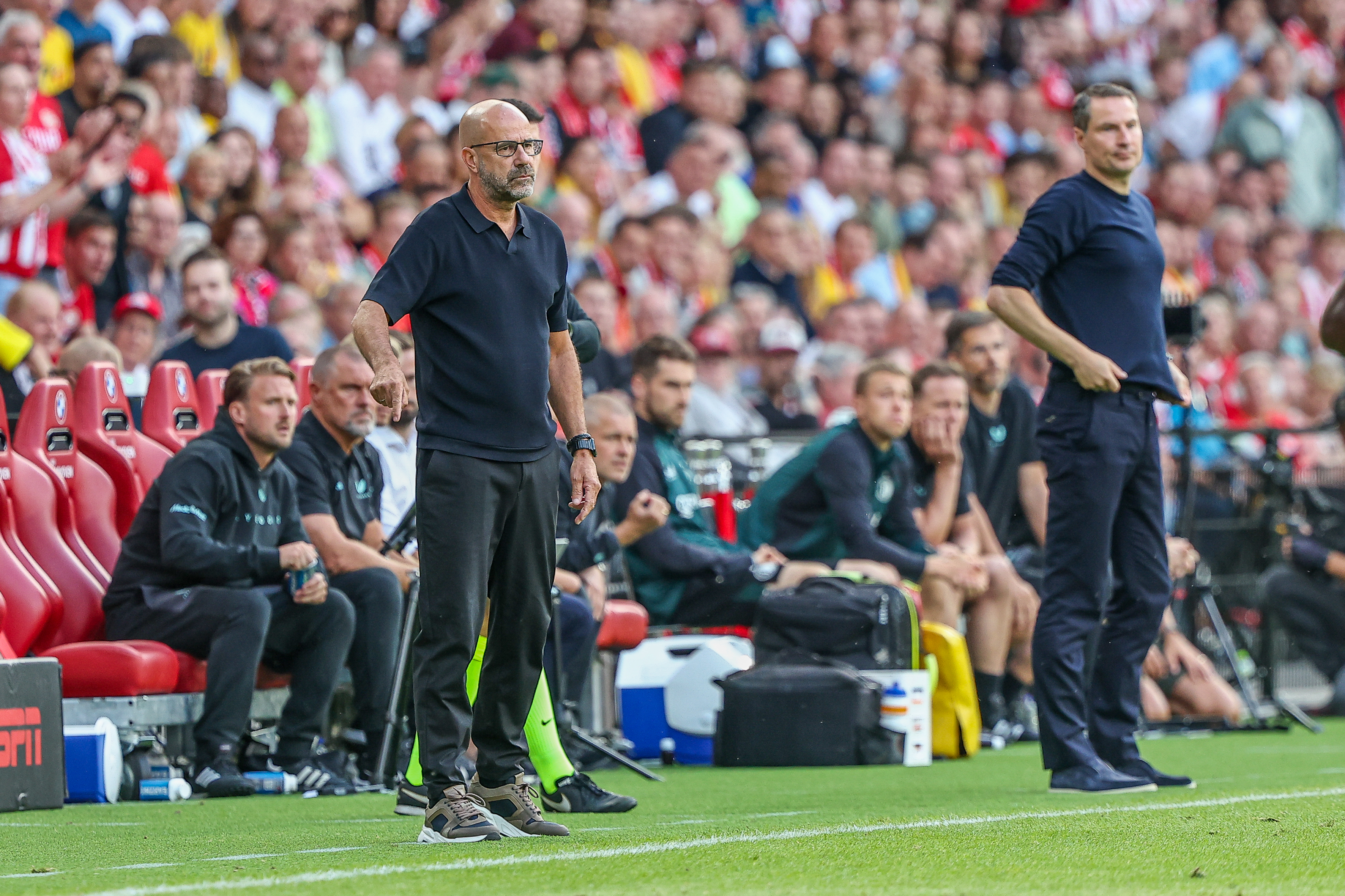 Bosz over duel van zondag: "Twee teams uit de top van Nederland"