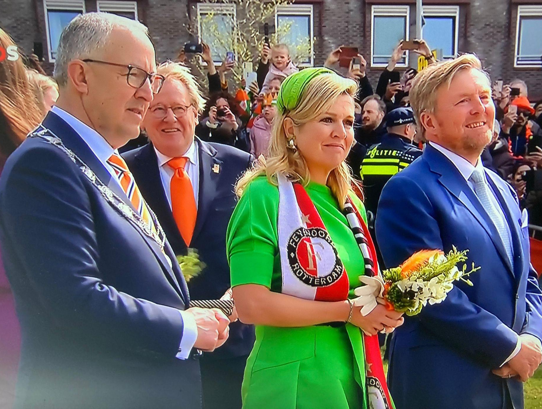 Feyenoord prominent aanwezig tijdens Koningsdag