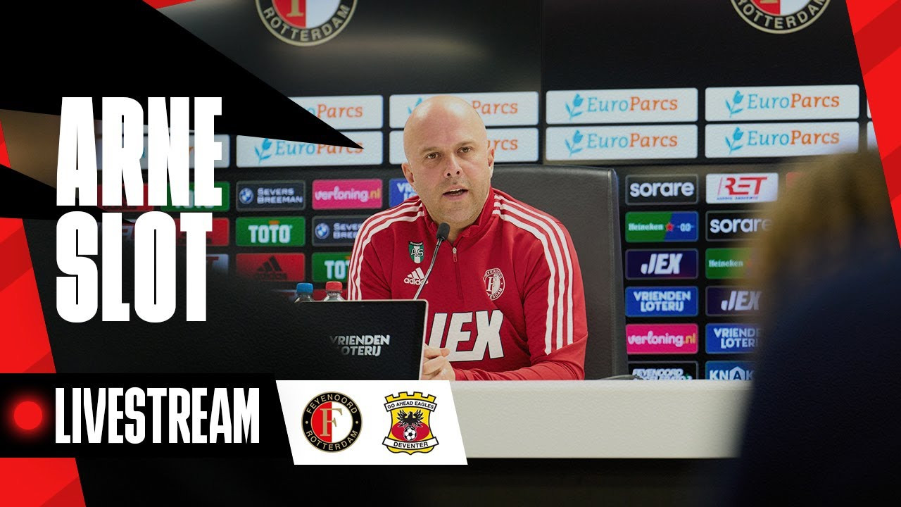 [LIVE 14:30] Persconferentie Slot richting kampioenswedstrijd
