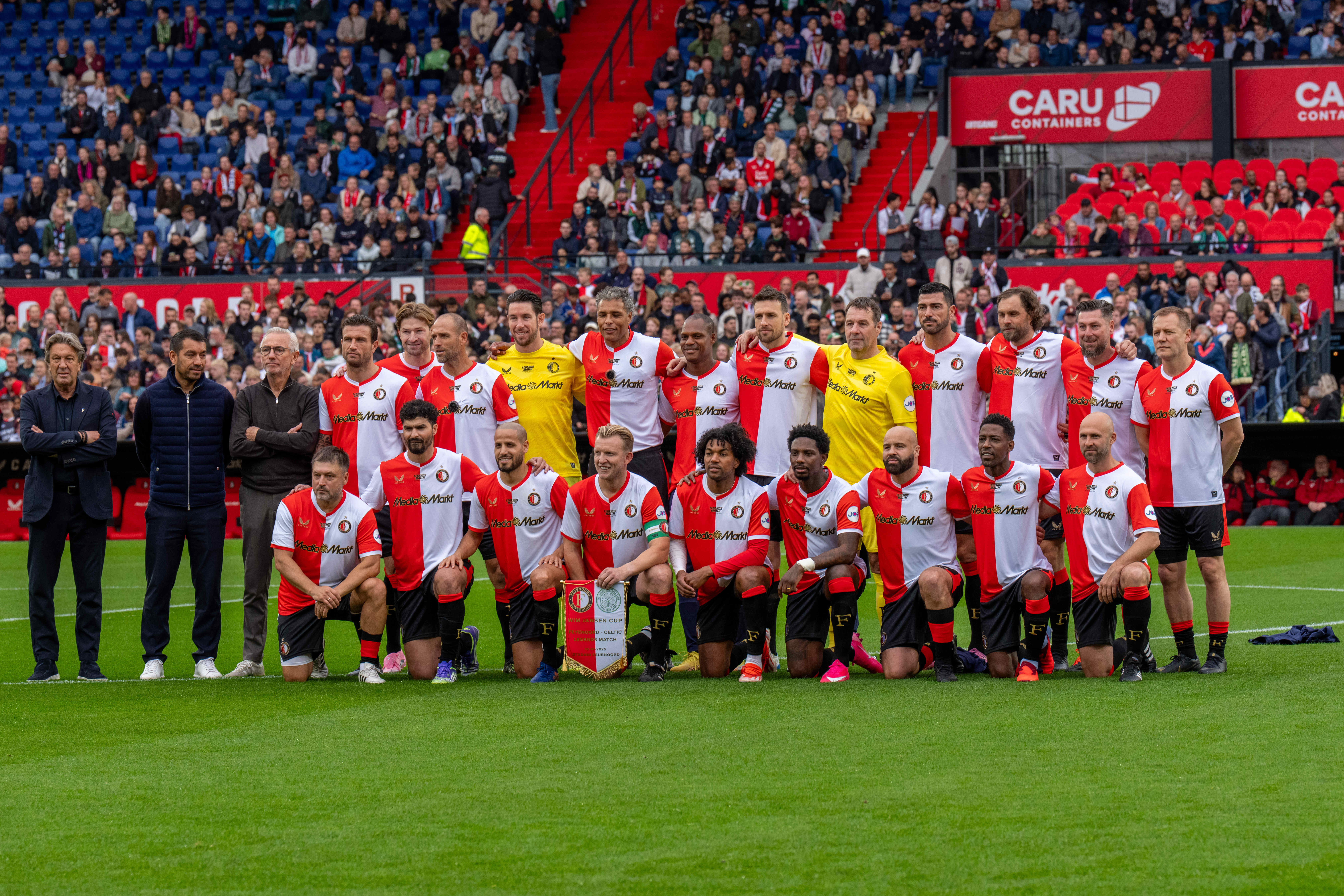 Feyenoord Legends pakken de Wim Jansen Cup tegen Celtic