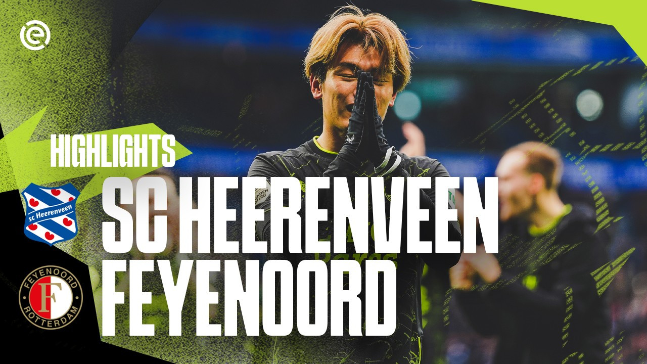 Video • Samenvatting Sc Heerenveen - Feyenoord (2-3)