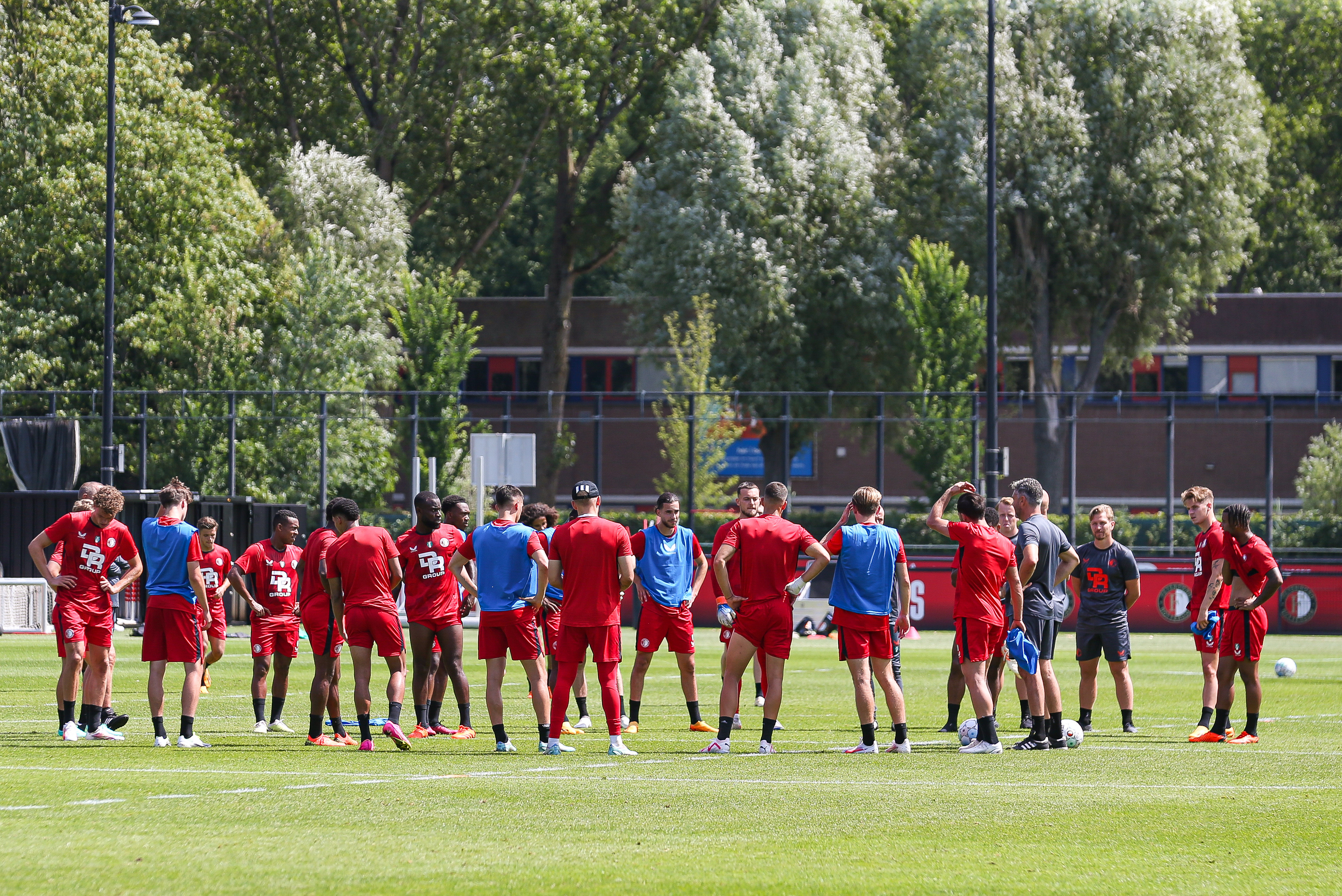 Training van woensdag openbaar voor supporters