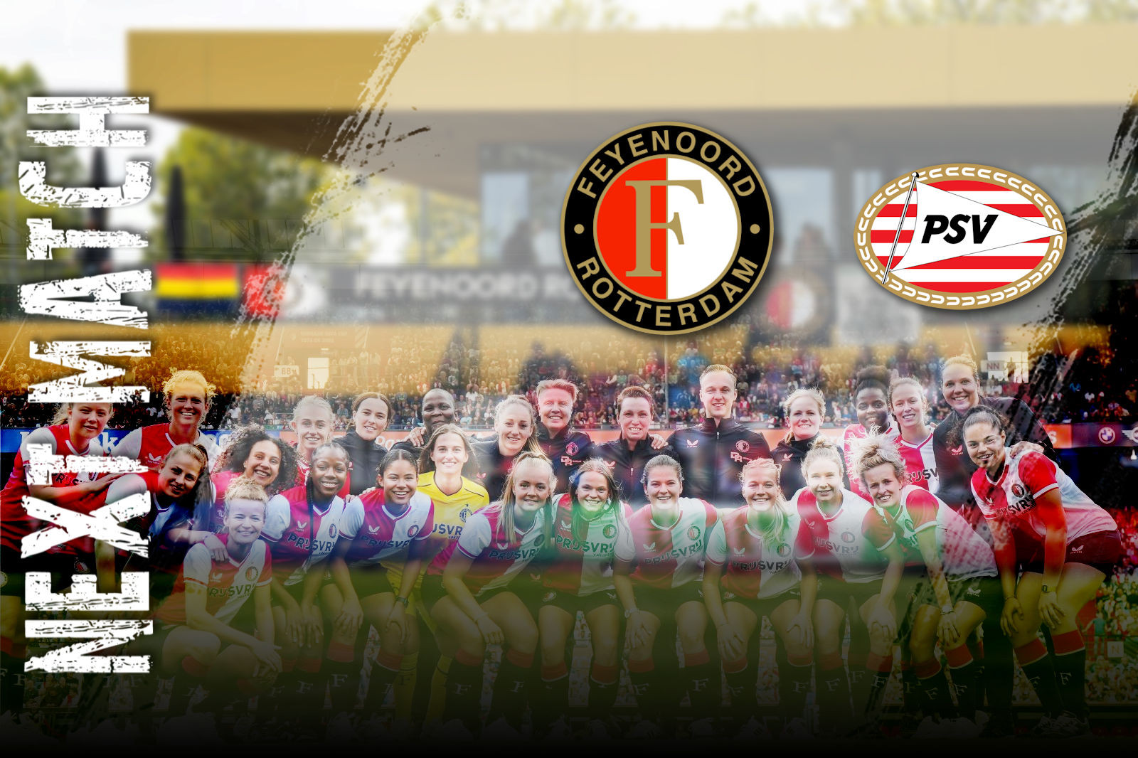 NEXT MATCH • Feyenoord Vrouwen op zoek naar derde overwinning tegen PSV