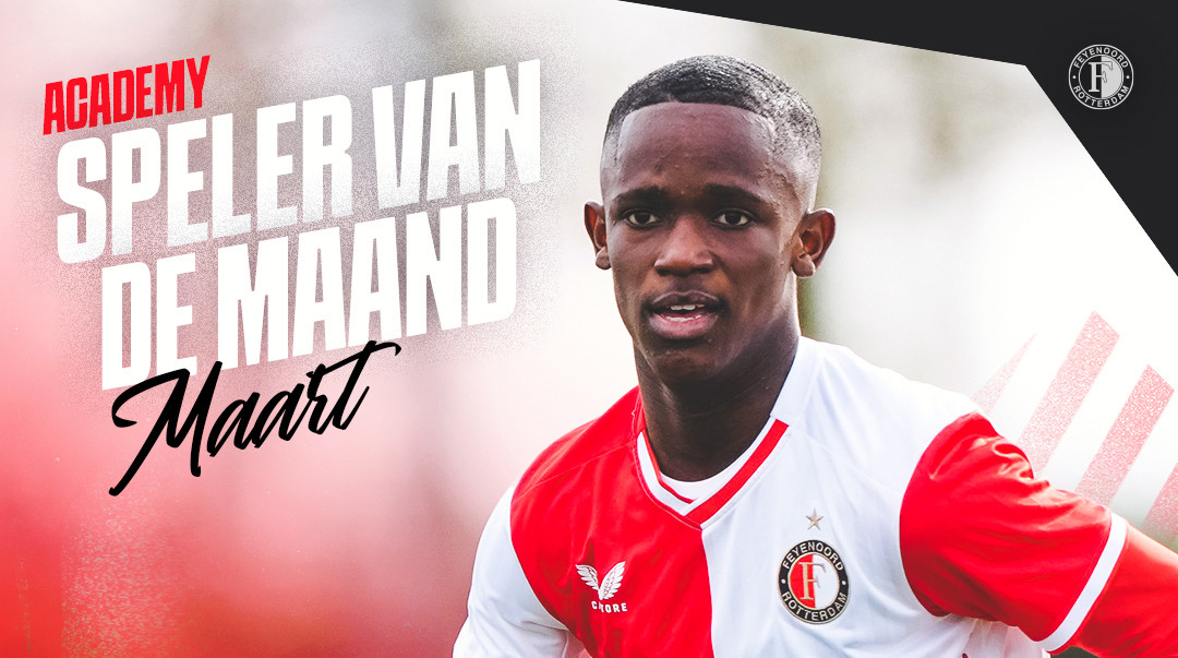 Matthew Amoah Academy Speler van de Maand maart