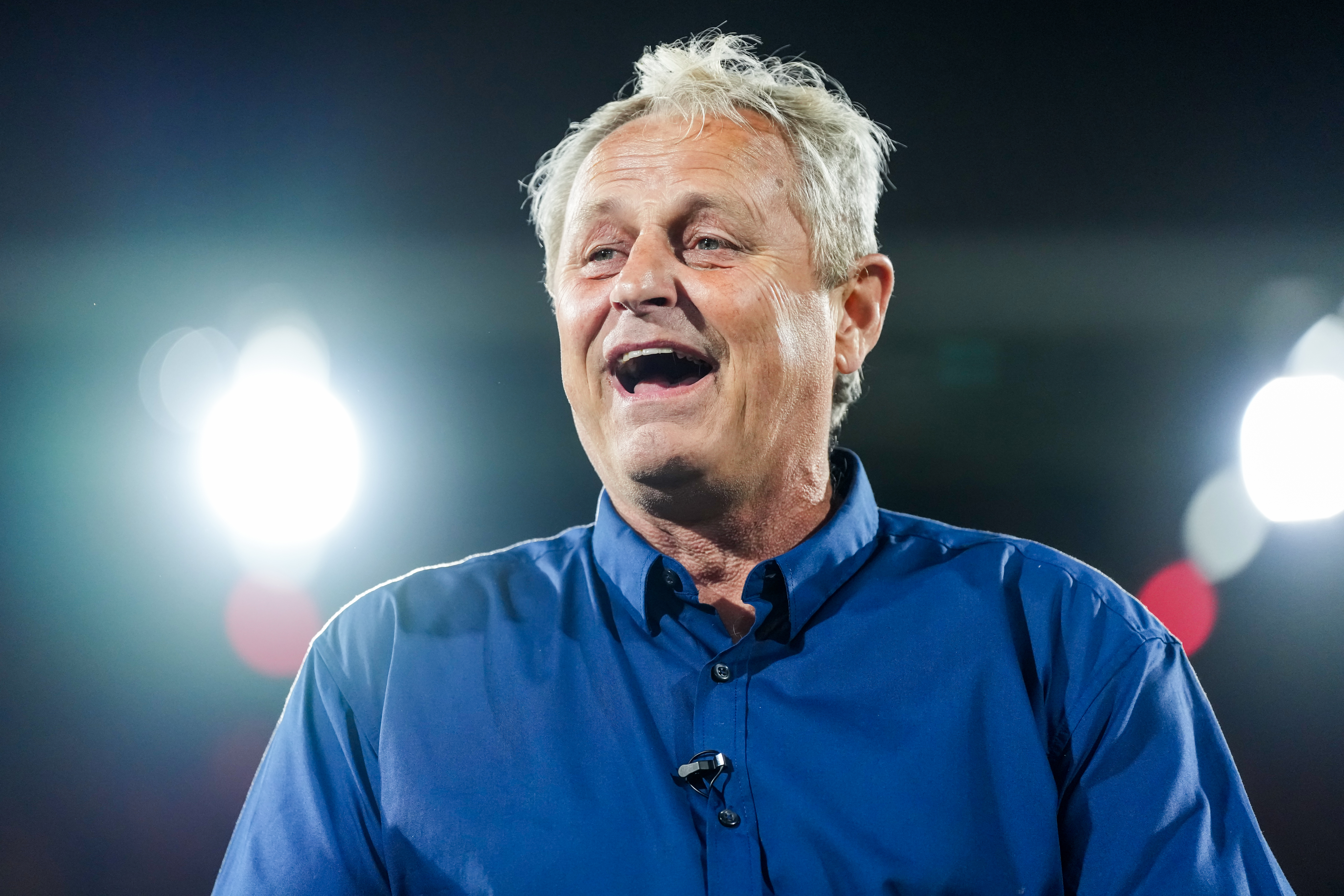 Houtman genoot: "Dit is typisch Feyenoord-publiek"