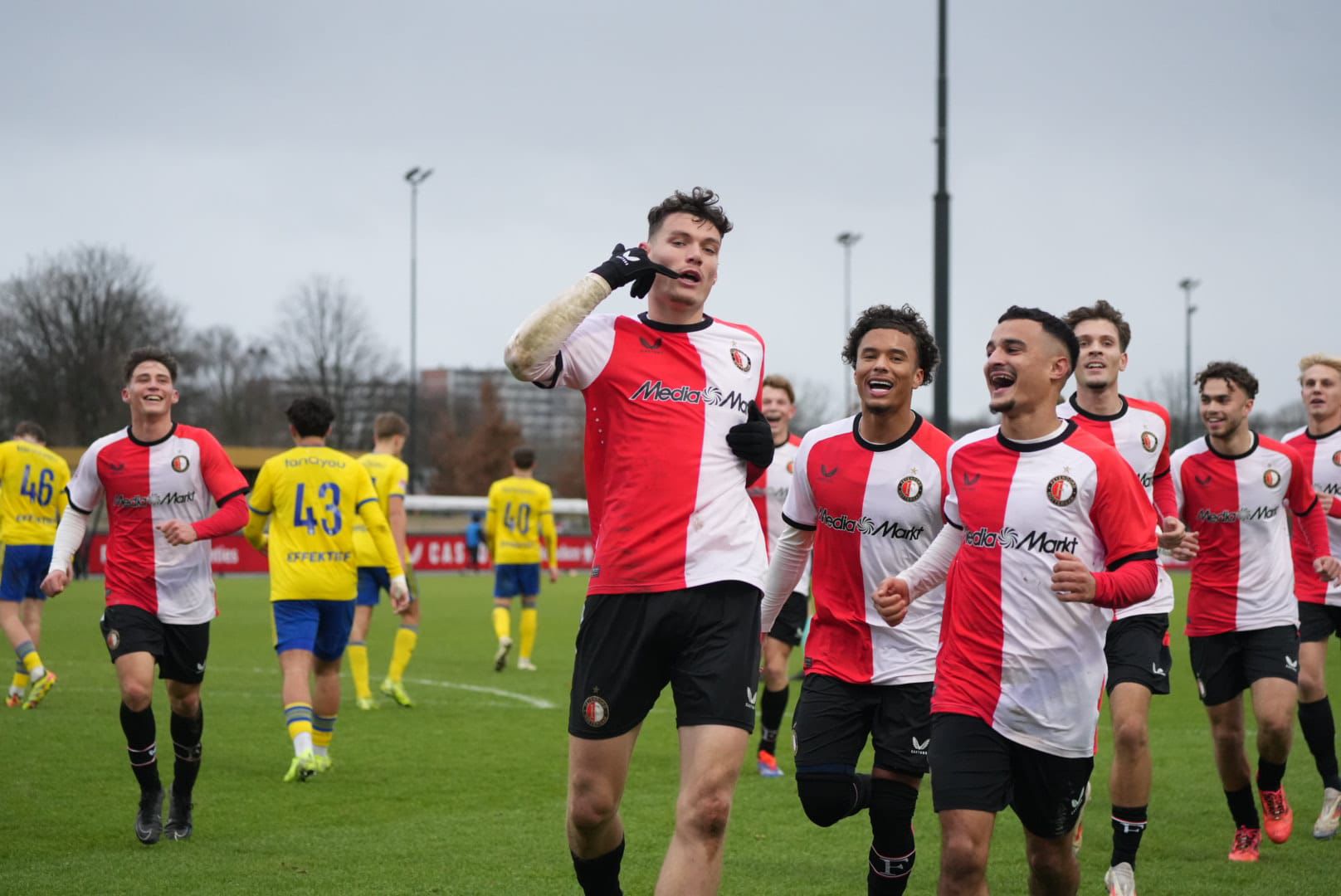 Feyenoord O21 wint weer, kampioenschap zeer dichtbij