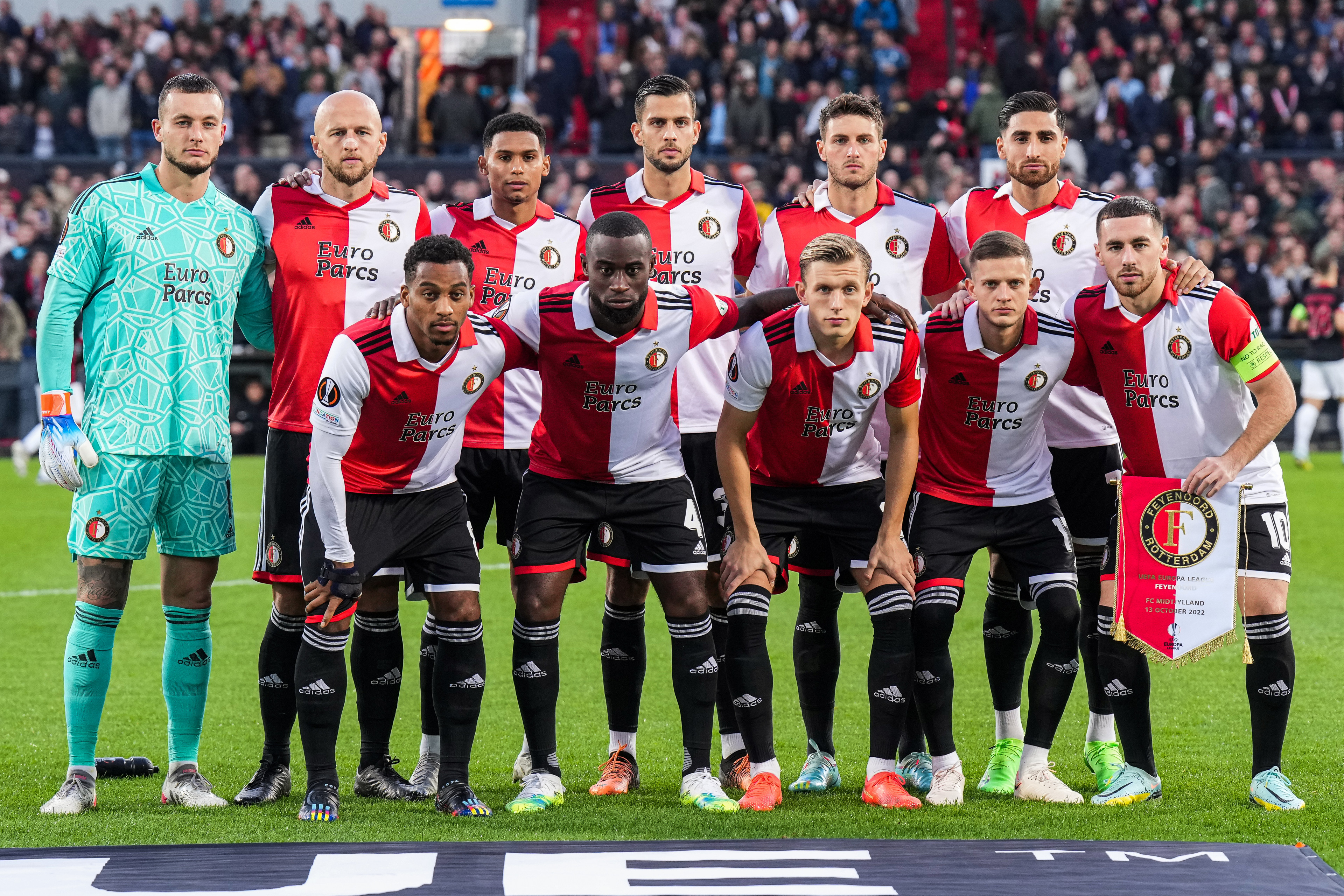 Samenvatting Feyenoord - FC Midtjylland (2-2)