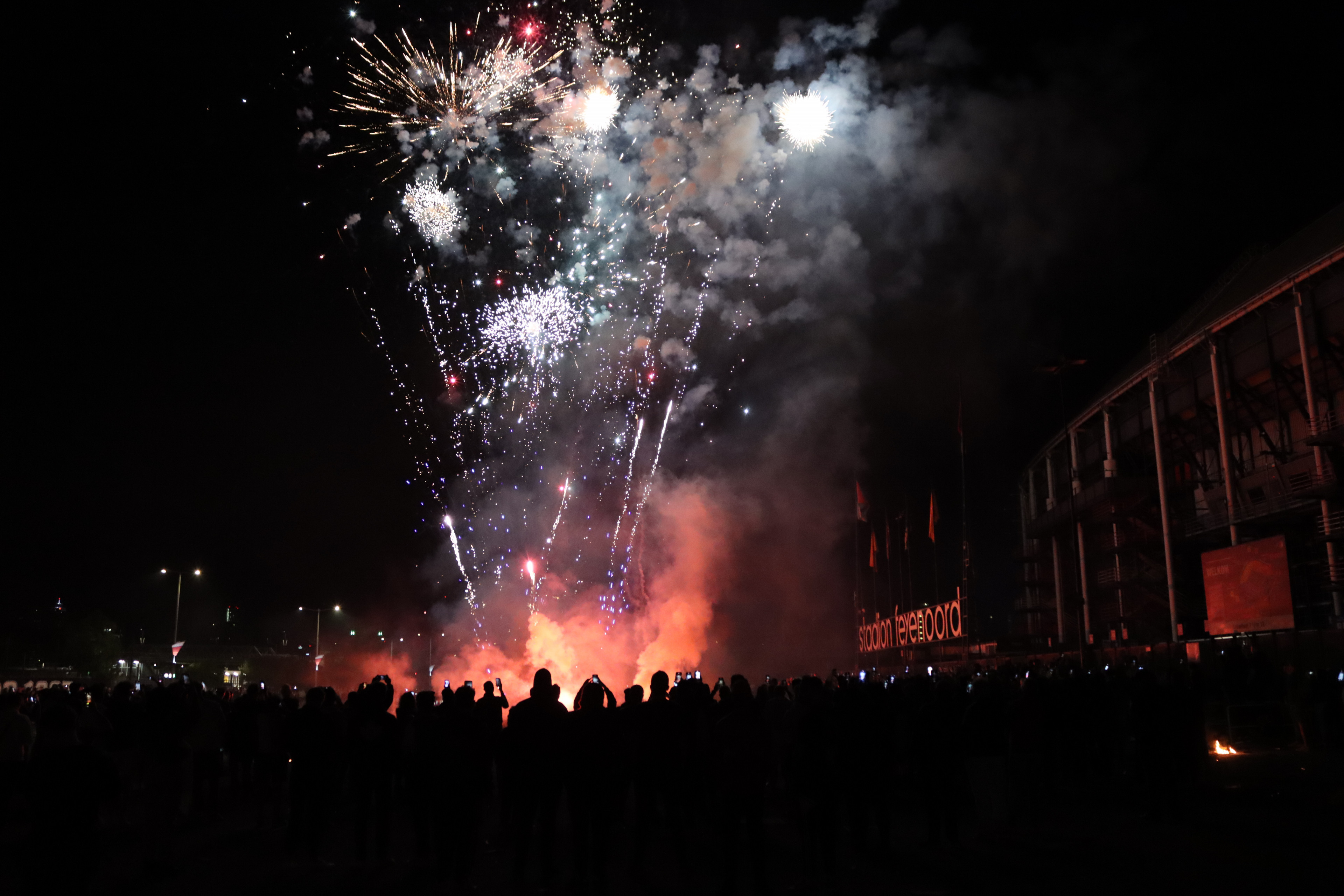 Foto's viering 115 jaar Feyenoord Rotterdam bij de Kuip