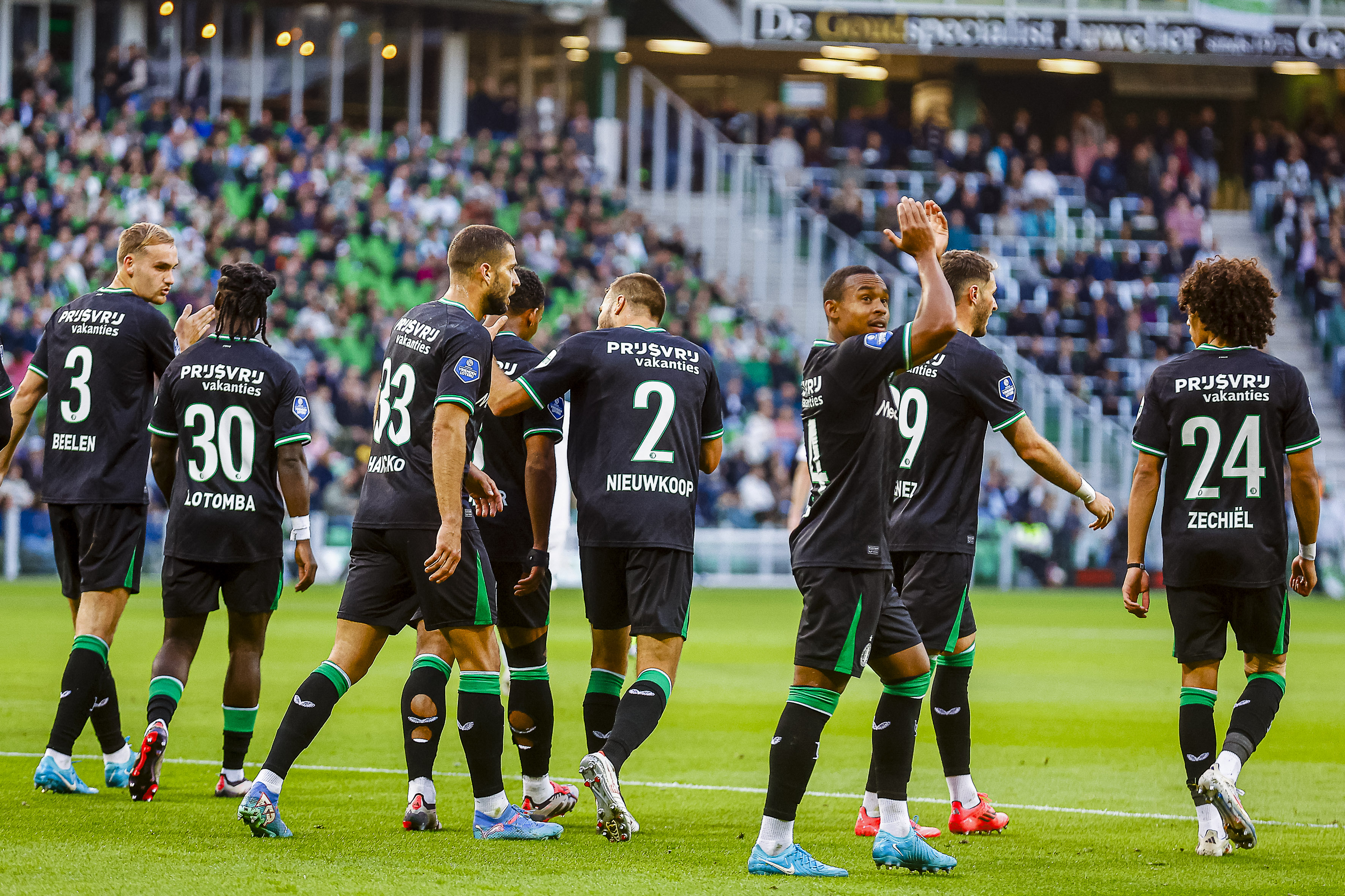 Beoordeel de spelers van Feyenoord voor het uitduel tegen FC Groningen