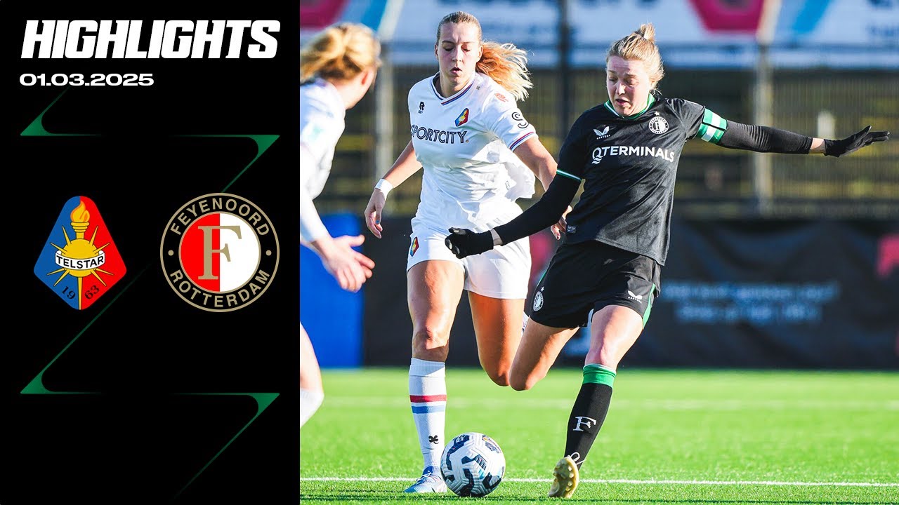 Highlights • Telstar - Feyenoord V1