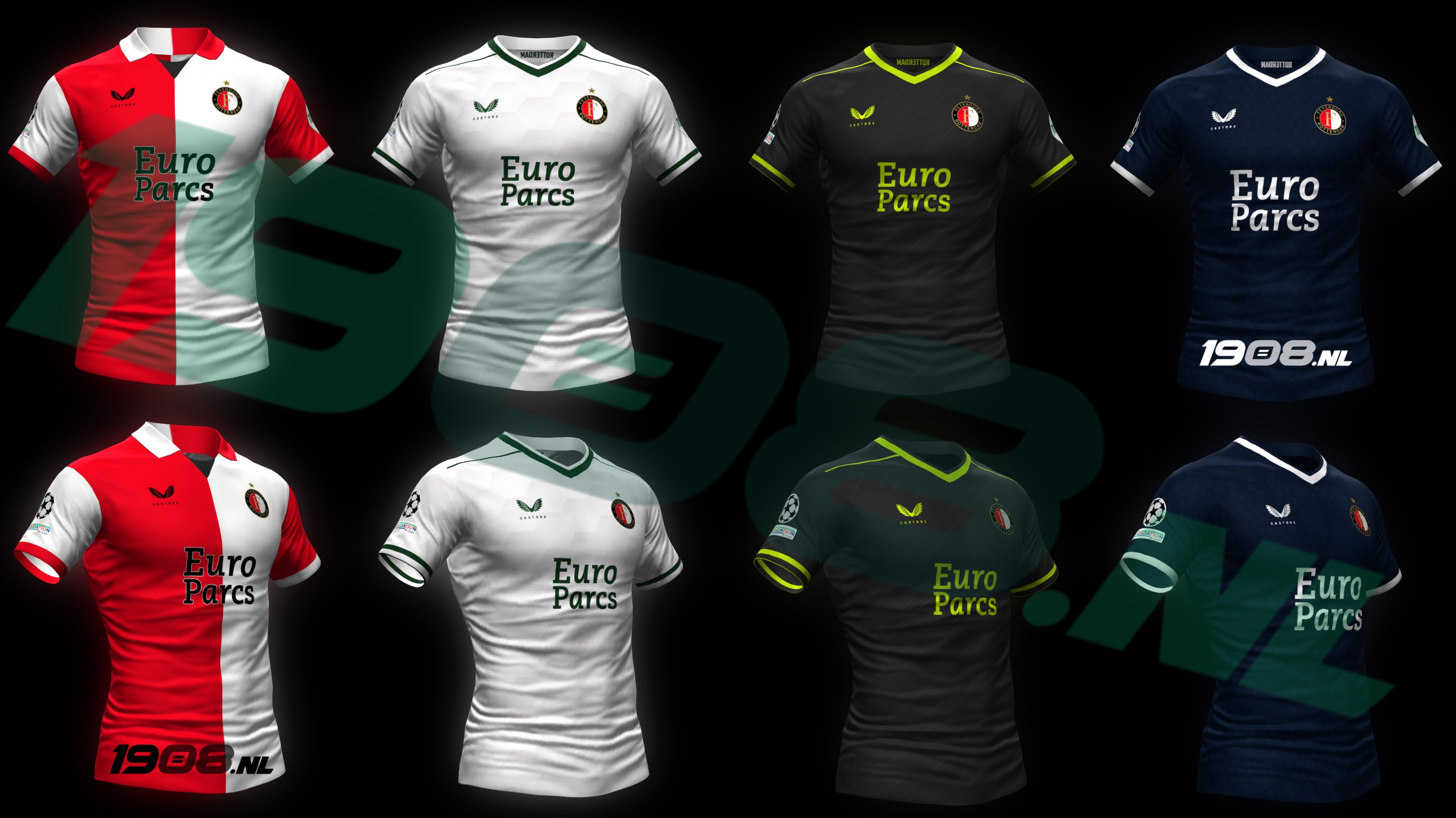 MFRDesigns | Castore/Feyenoord concepten 2023-2024