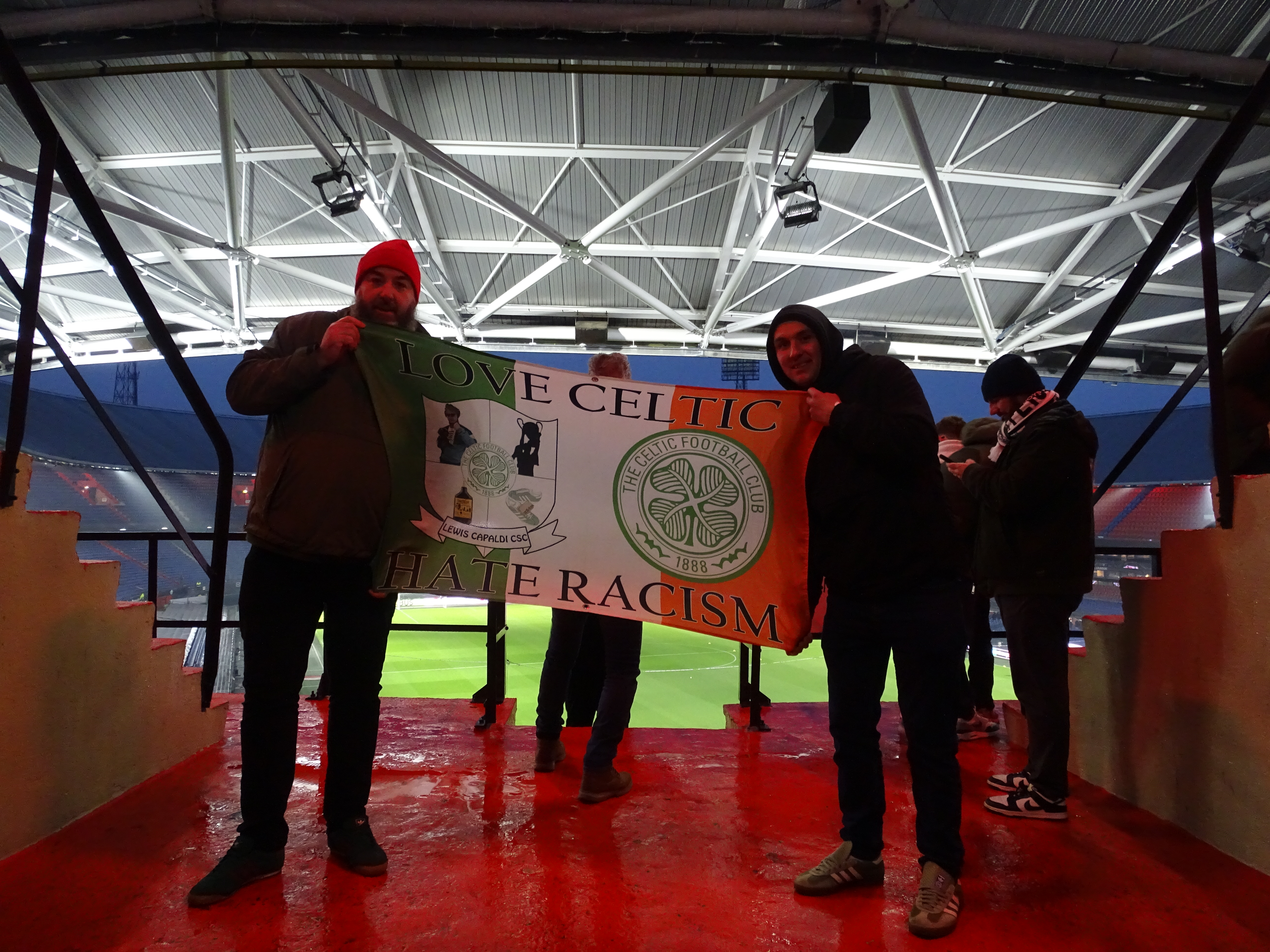 Foto's Feyenoord - Celtic (1-3)