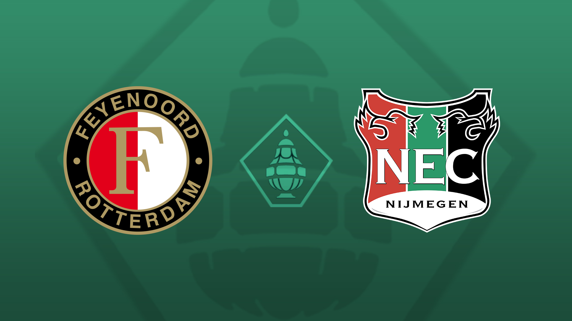 Feyenoord - N.E.C. • 4 - 4 [FT: Feyenoord door na penalties]